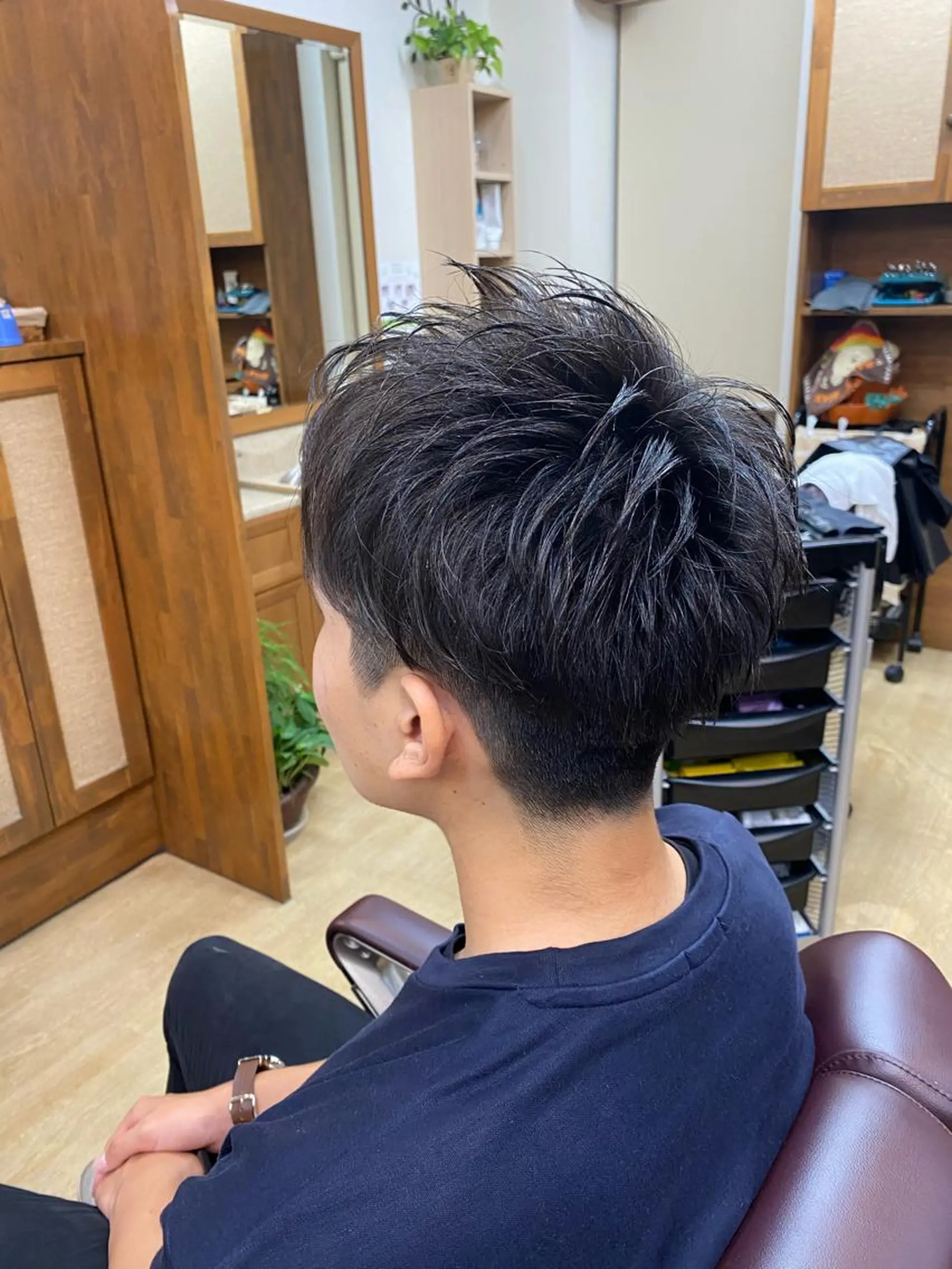 ショート メンズ 浅見 天翔のヘアスタイル