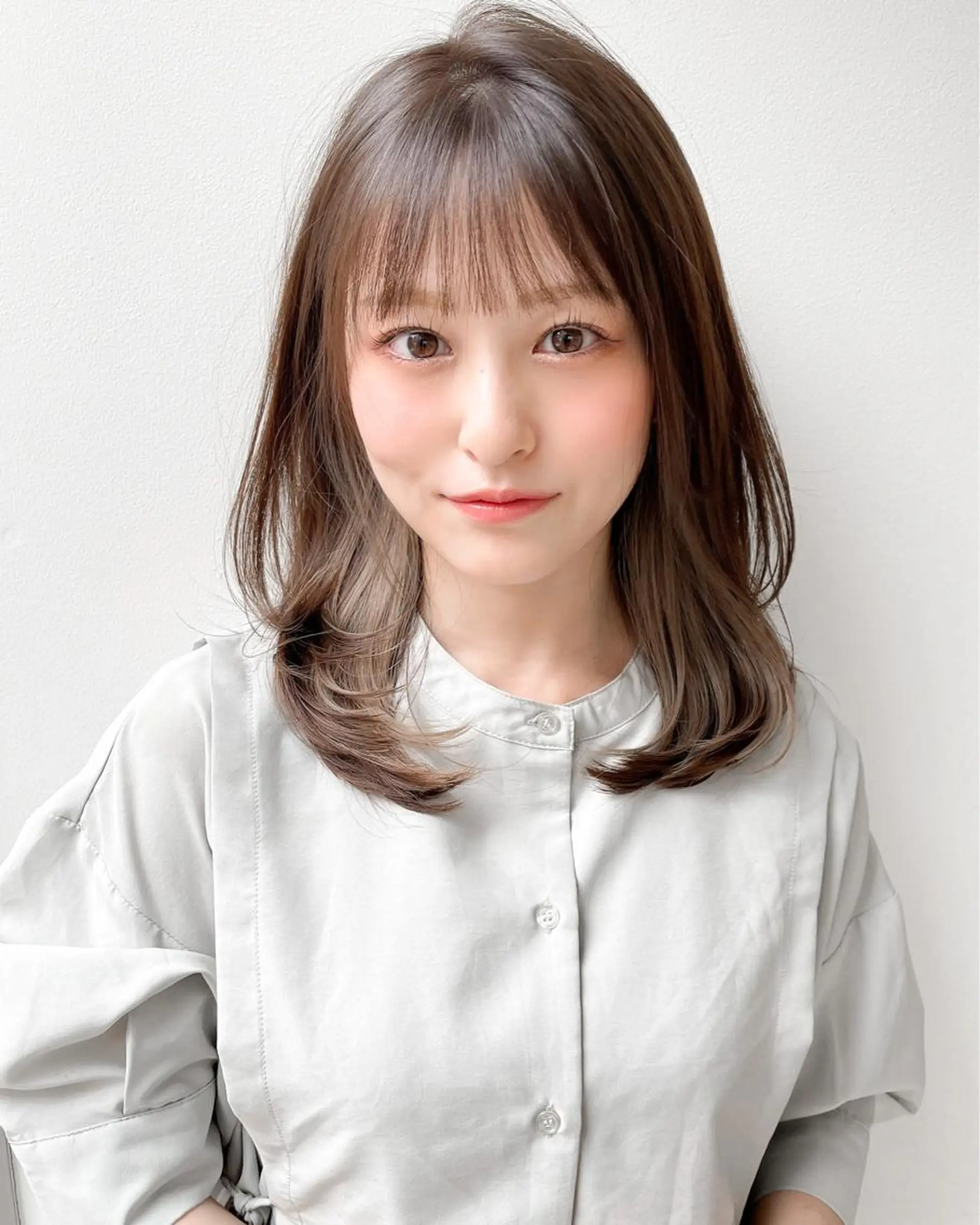 セミロング 宮本 聖希のヘアスタイル
