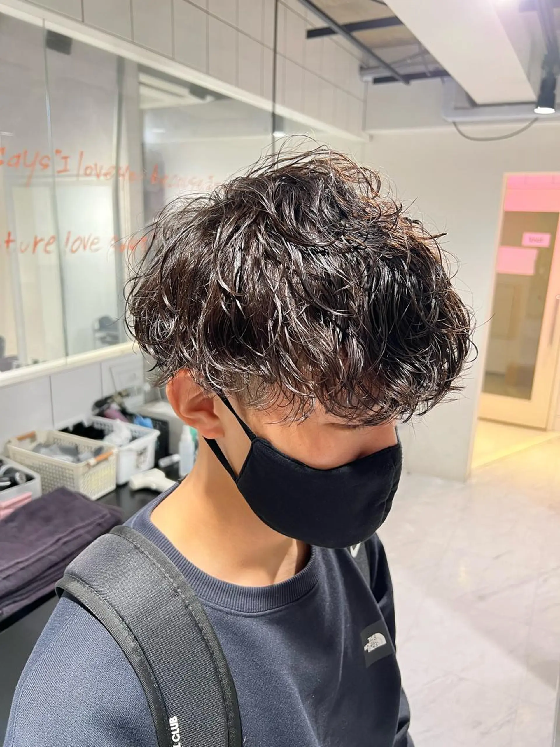 ショート カラー パーマ メンズ 🔥札幌No.1🥇 パーマ特化美容師🔥のヘアスタイル