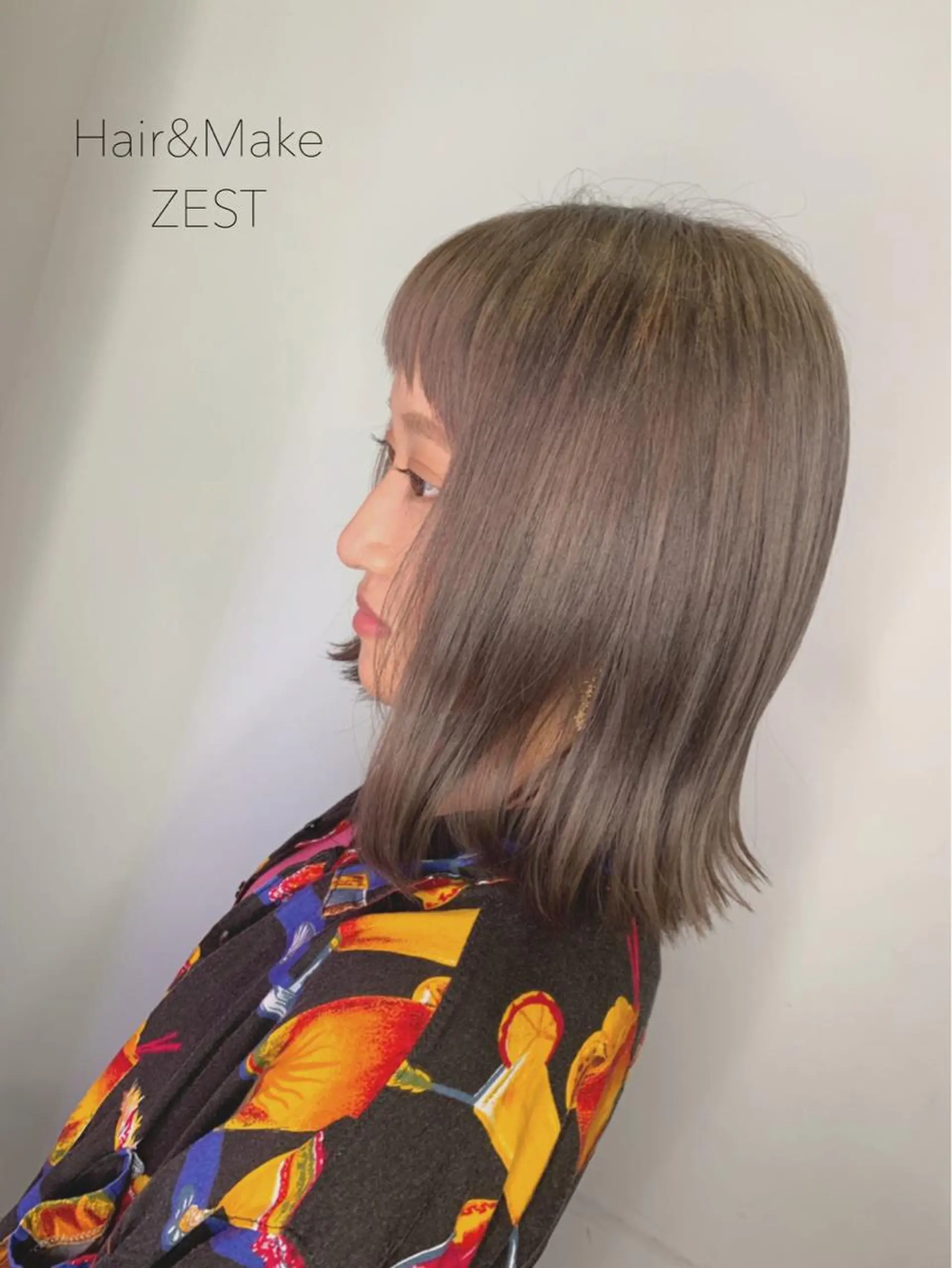 カラー ベージュカラー ミルクティーベージュ カット ヘアカラー メンズ指名no'1 佐藤　亘のヘアスタイル