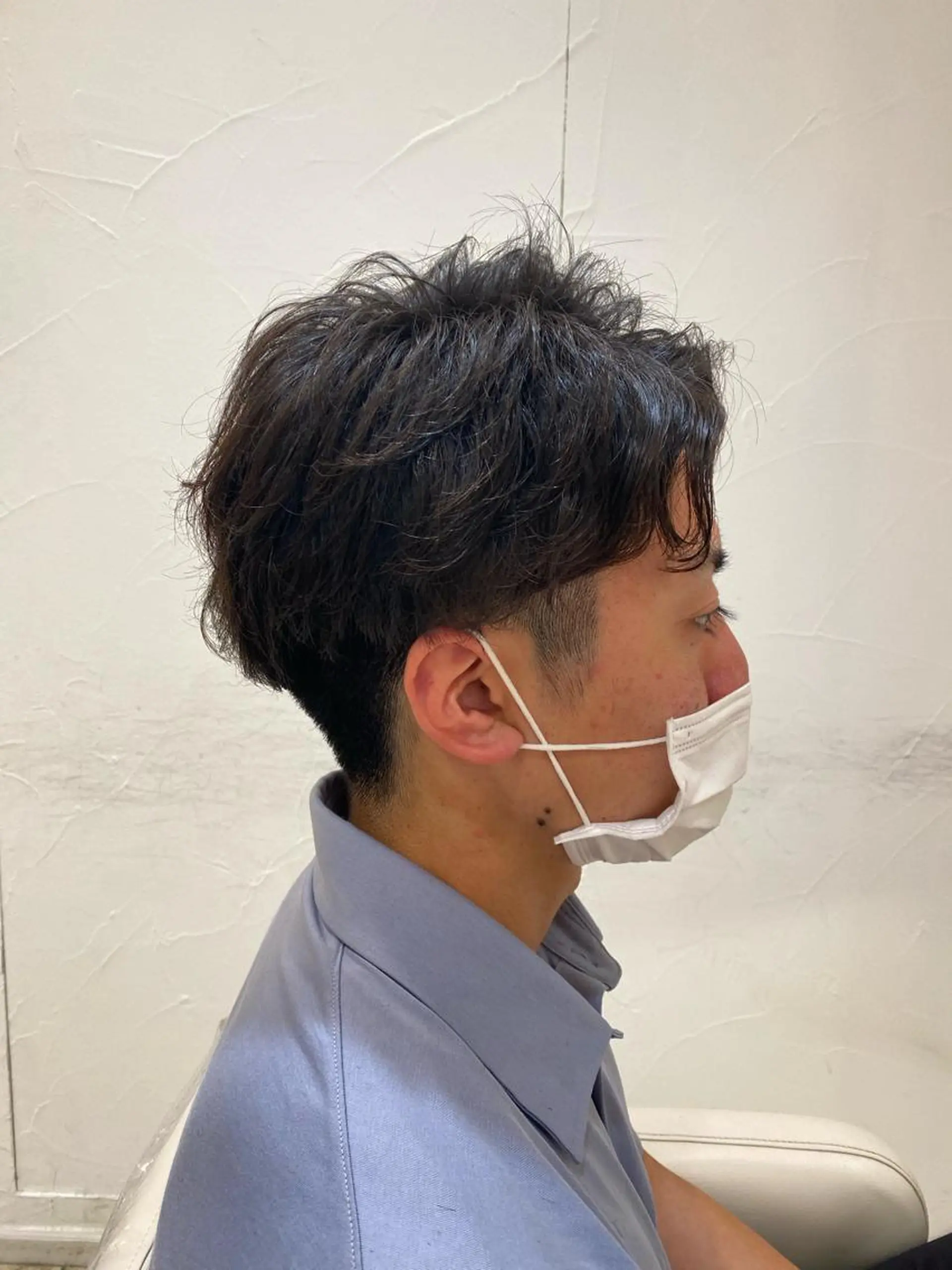 ショート メンズ カット パーマ メンズ特化型美容師 栗山勇人のヘアスタイル