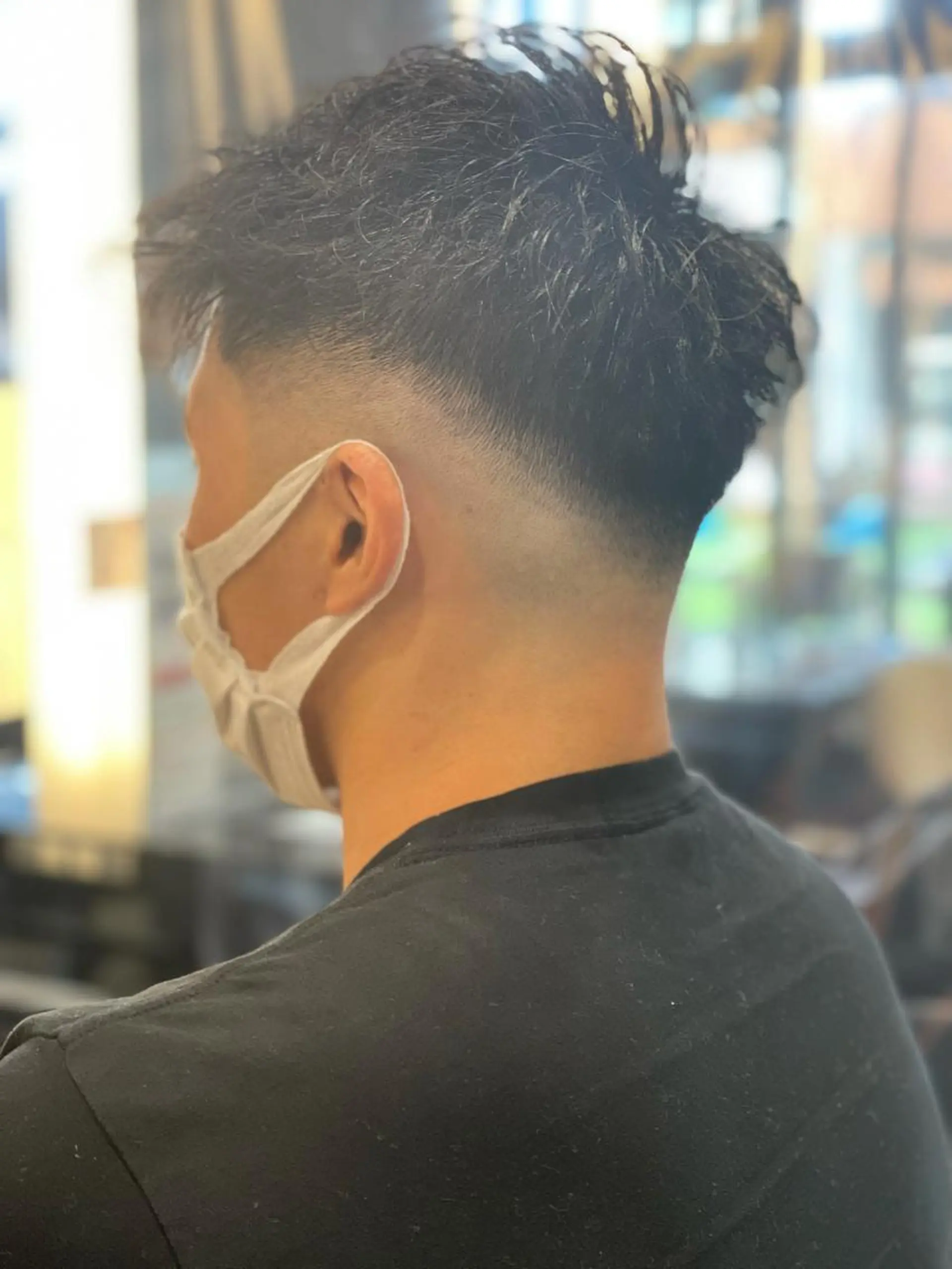 ショート パーマ メンズ メンズパーマ 刈り上げ ショートヘア スパイラルパーマ カット パーマ トリートメント メンズヘア特化 崎田 成人のヘアスタイル