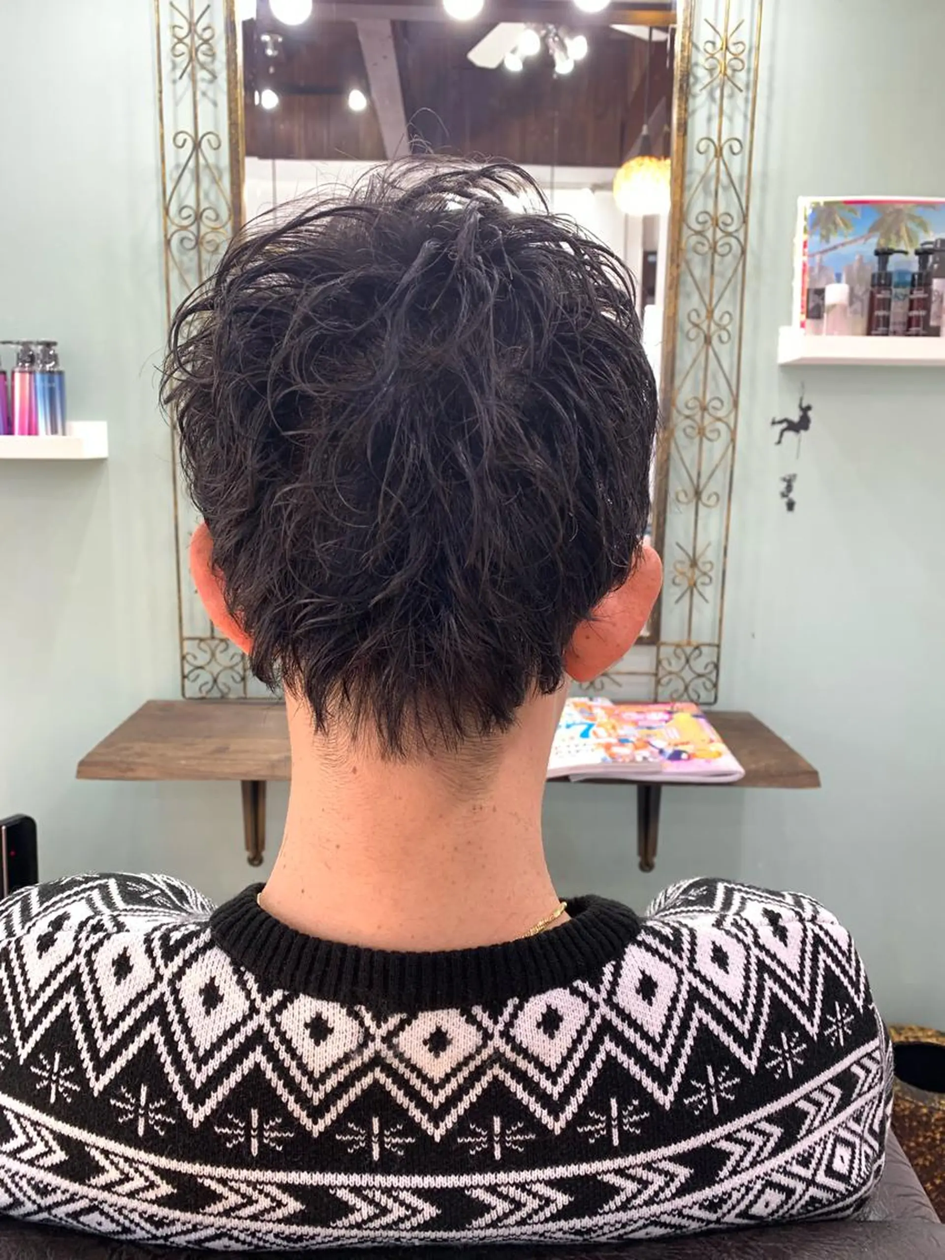 パーマ メンズ R ri R takagiのヘアスタイル