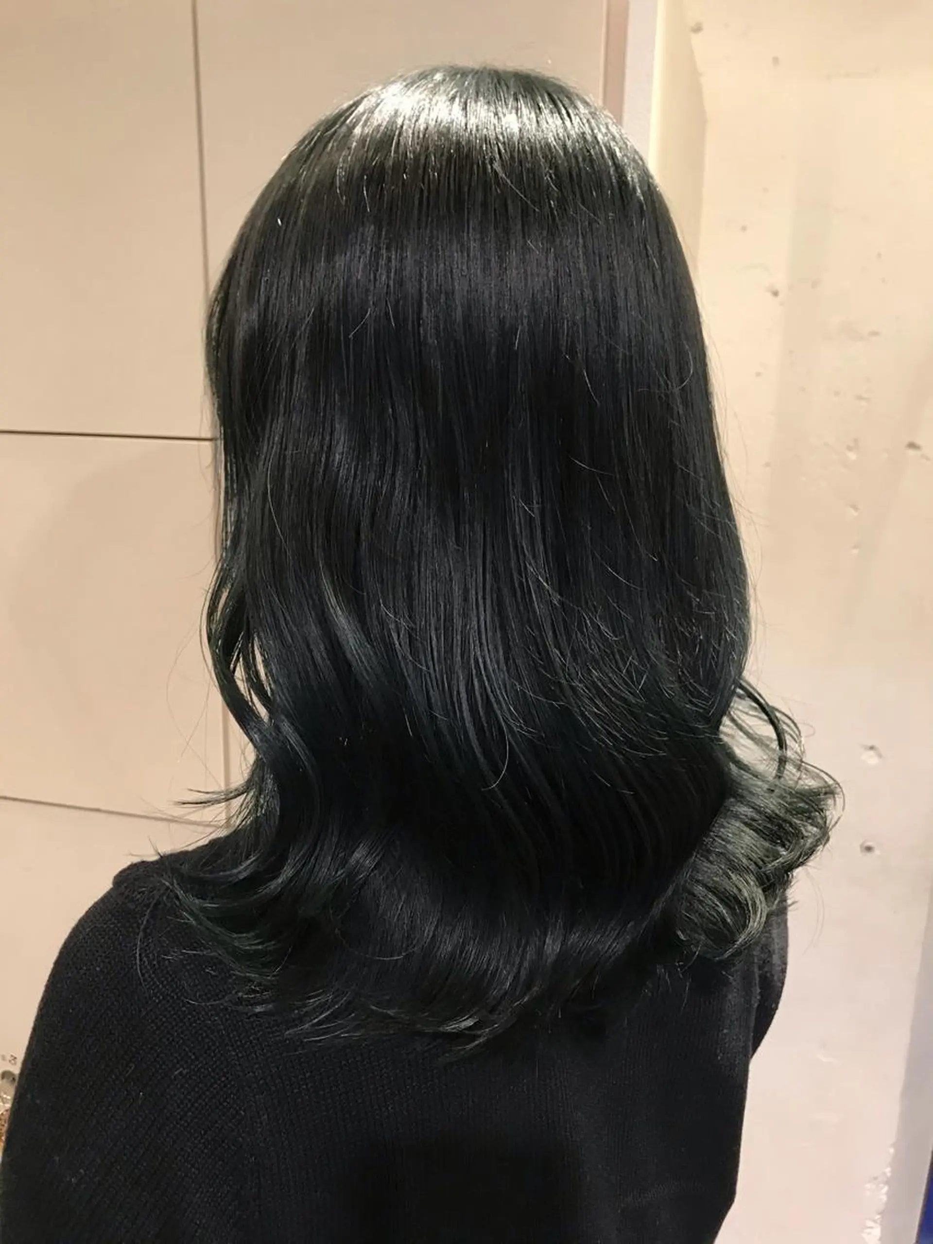 セミロング カラー knock【ノック】所属・烏丸韓国ヘア🇰🇷 ayaka🎀のヘアスタイル