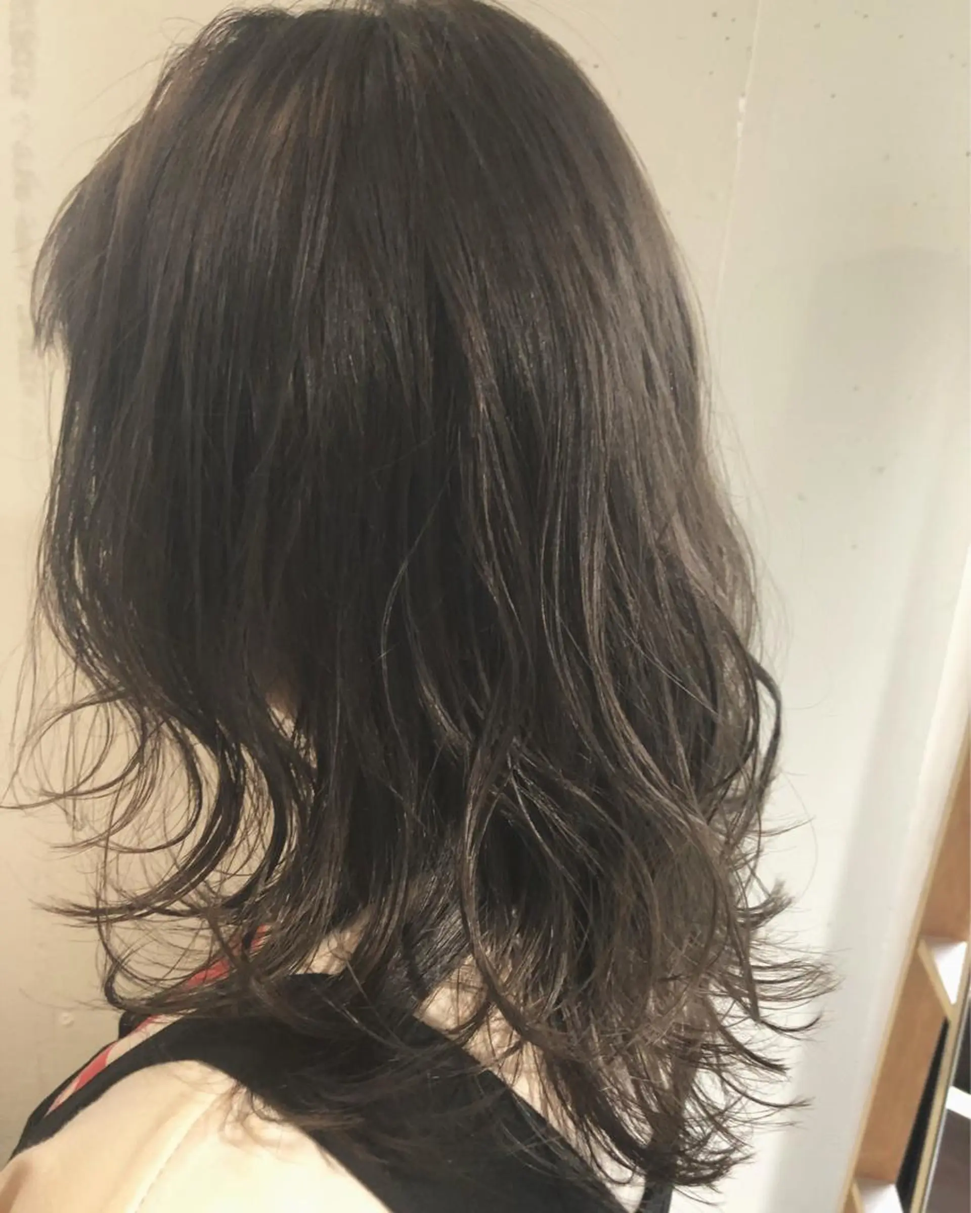 セミロング カラー ヘアアレンジ ネイル マツエク・マツパ GO TODAY SHAiRE SALON所属・透明感カラー🤎 ゆりのヘアスタイル