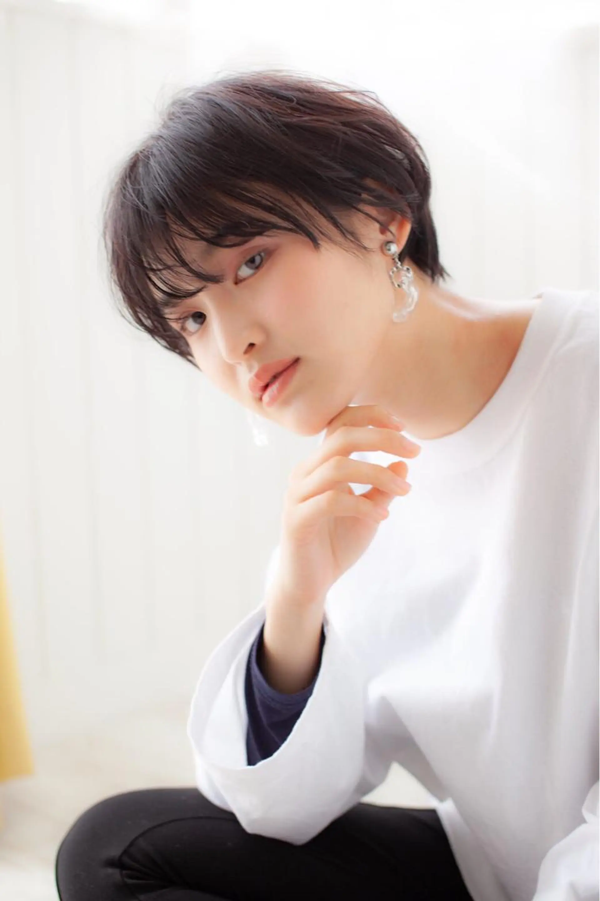 ショート カット ヘアカラー トリートメント 大人女性のショート ・ボブ✂︎沼尻典祥のヘアスタイル