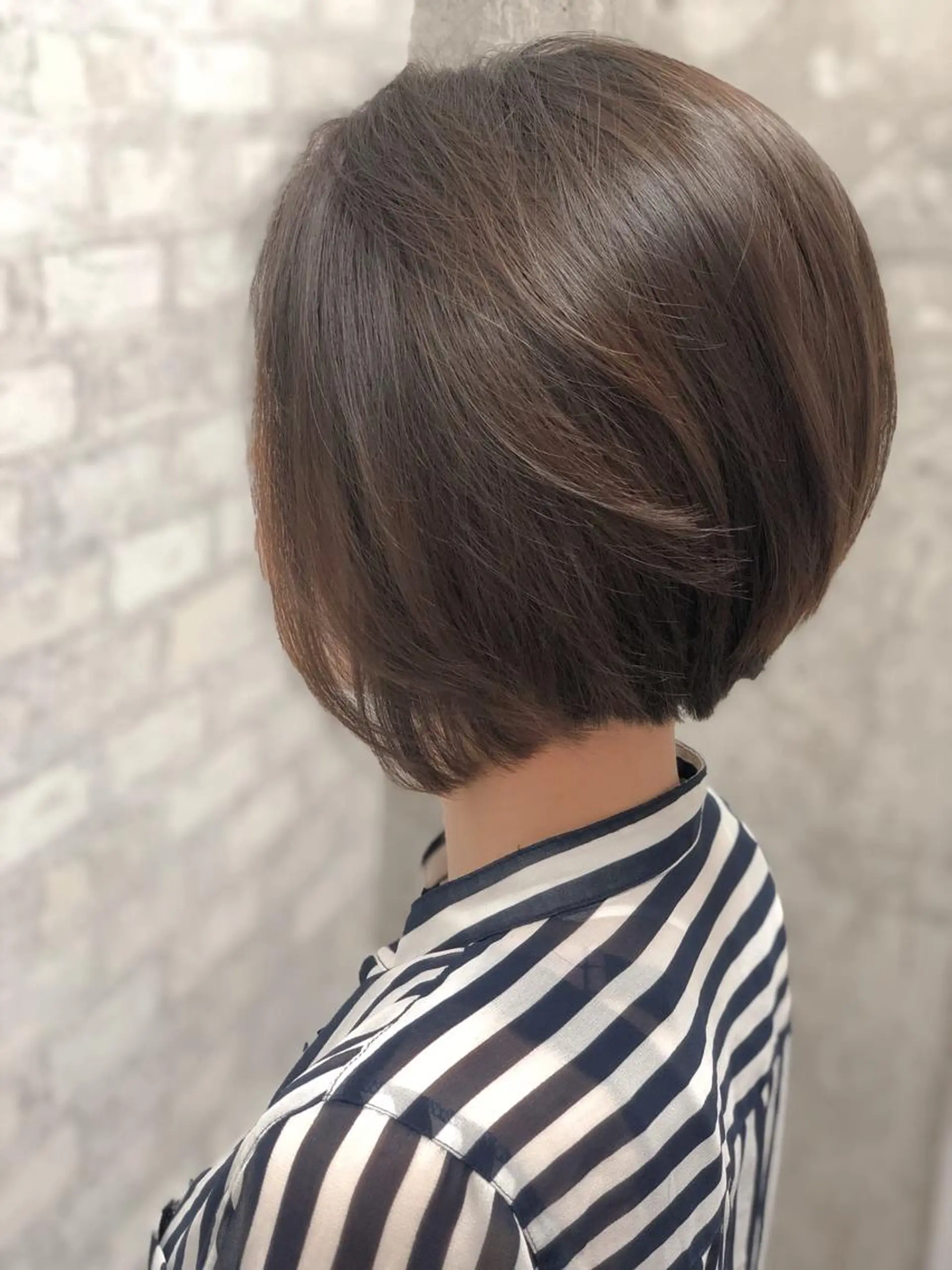 ショート 前下がりボブ ボブ カット SALOWIN 二子玉川店所属・kei_____ SALOWINのヘアスタイル