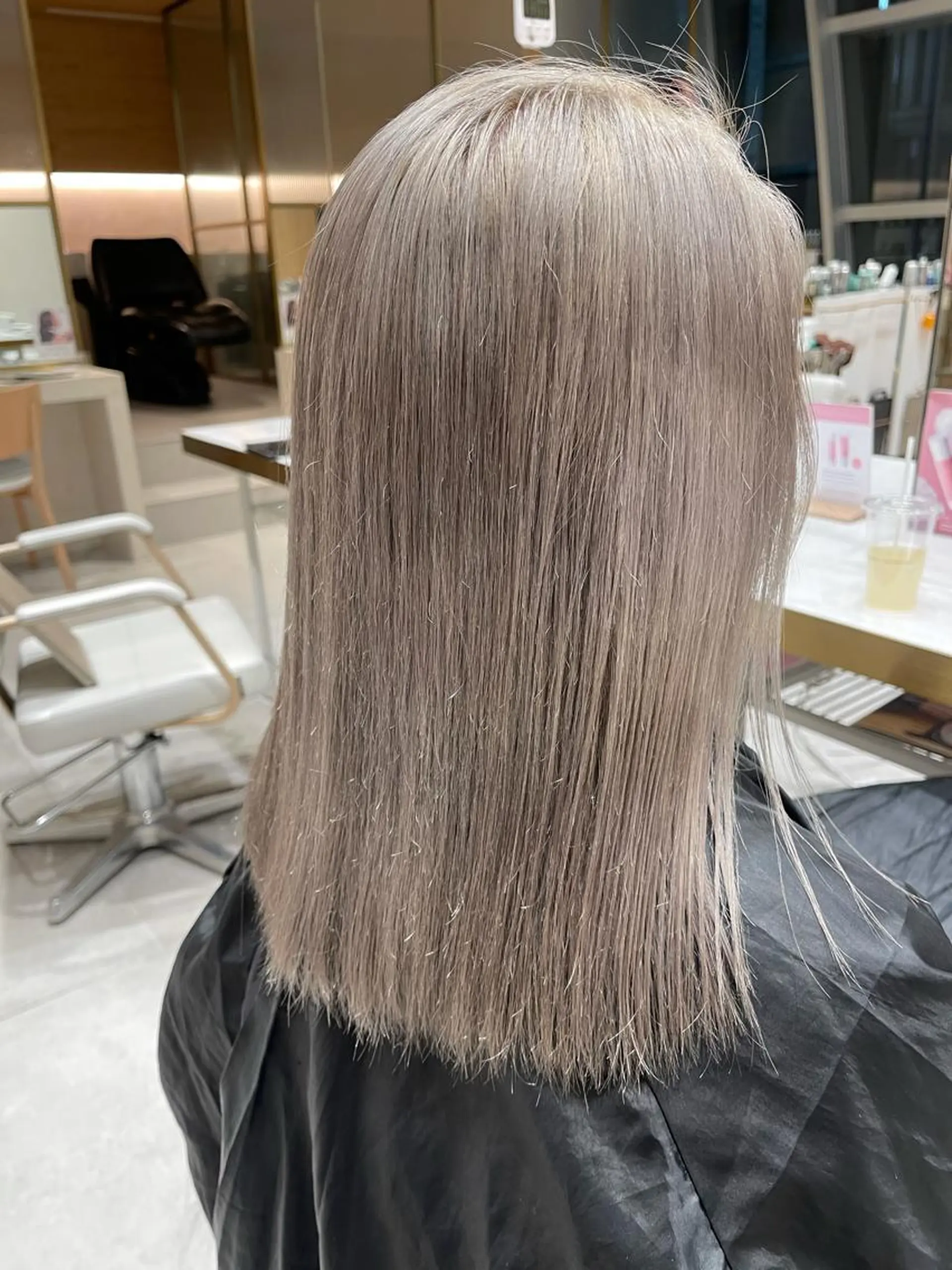 ミディアム カラー レイヤーカット/ボブ /縮毛矯正✨大輝のヘアスタイル