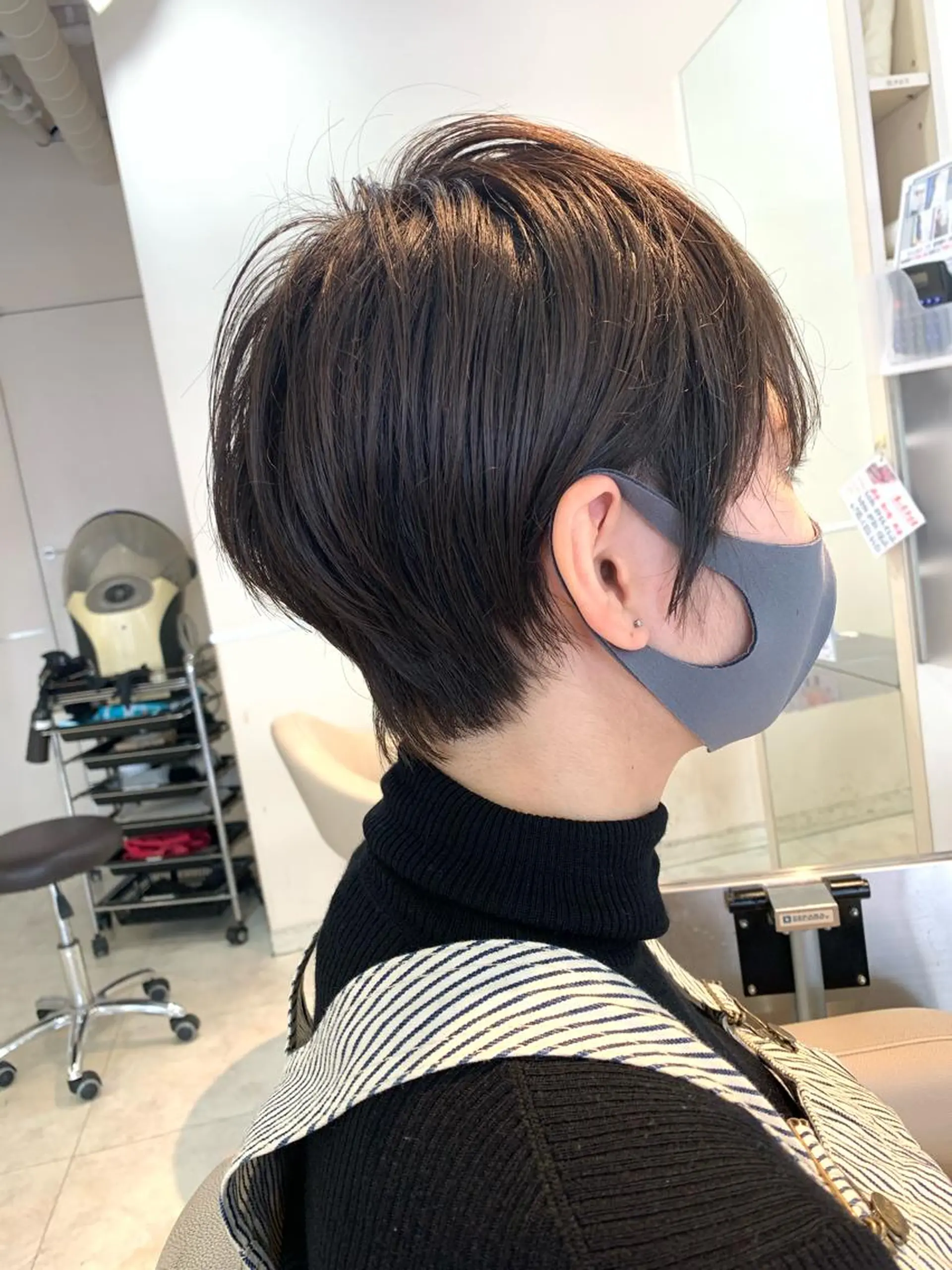 ショート ショートヘア トリートメント 本田 卓也のヘアスタイル