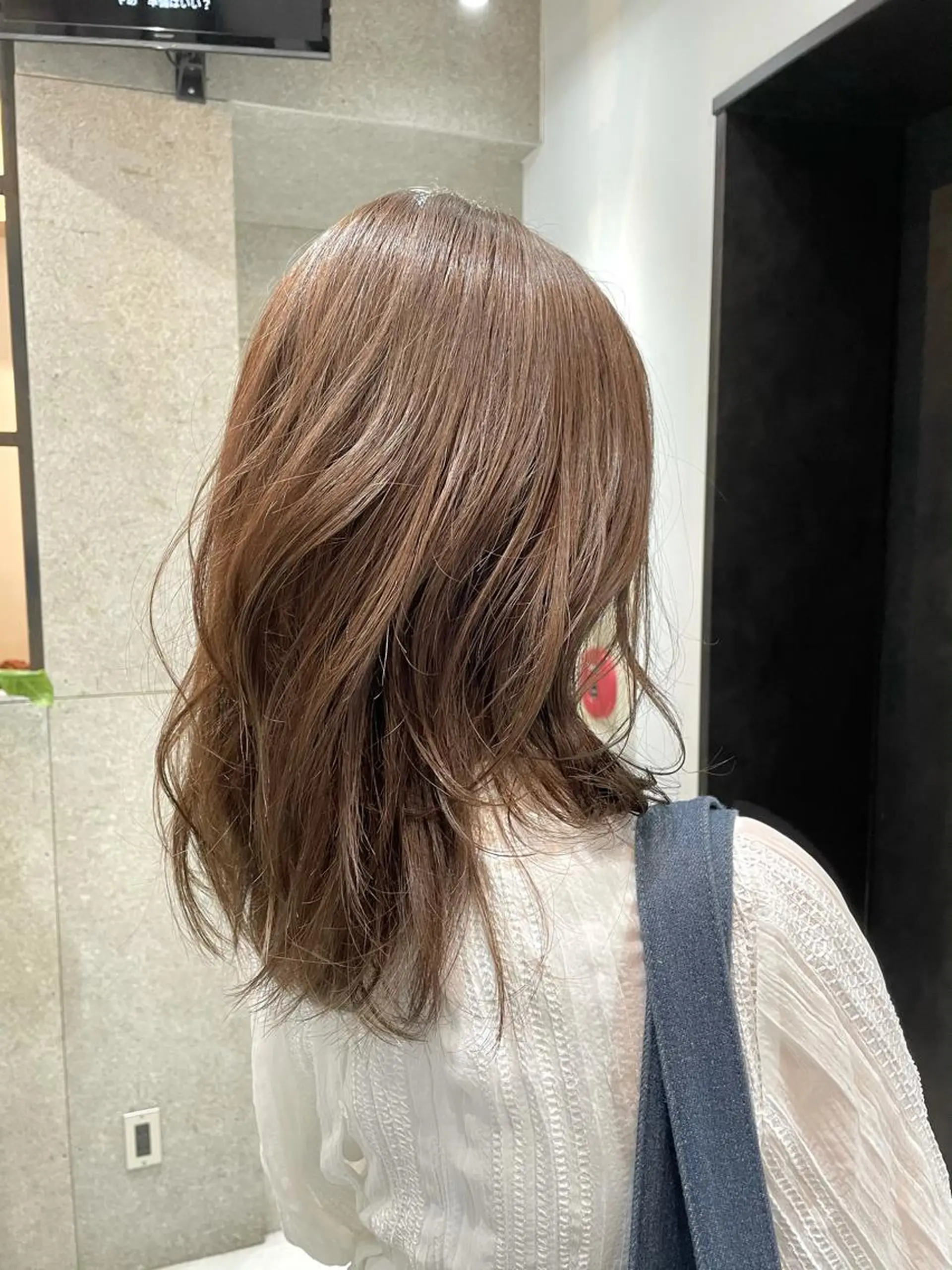 セミロング カラー カット ヘアカラー トリートメント タワラ　ソウタ Directorのヘアスタイル