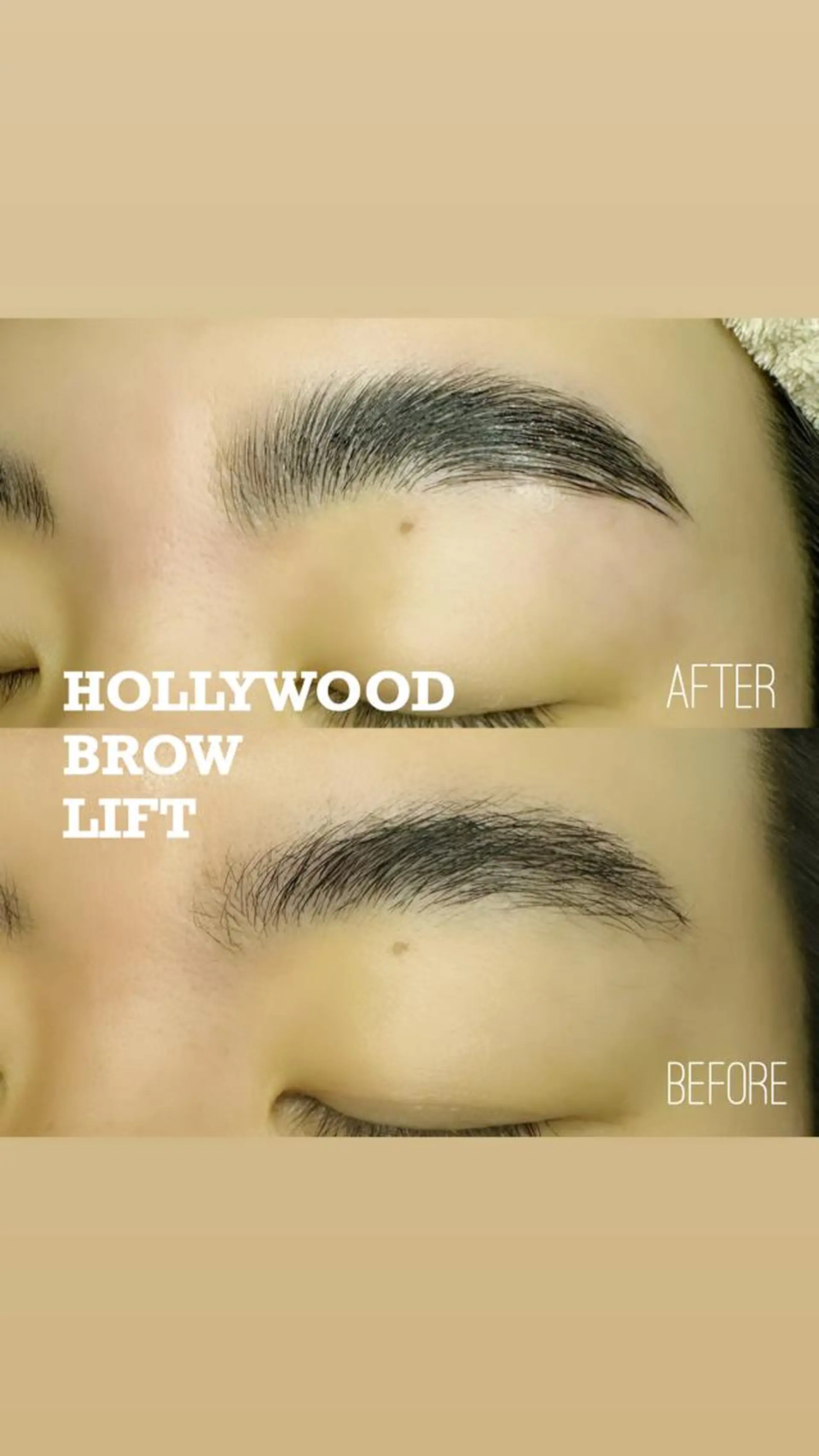 アイブロウ ハリウッドブロウリフト ワックス脱毛 mUmU所属・eyelash mUmUのマツエク・マツパデザイン