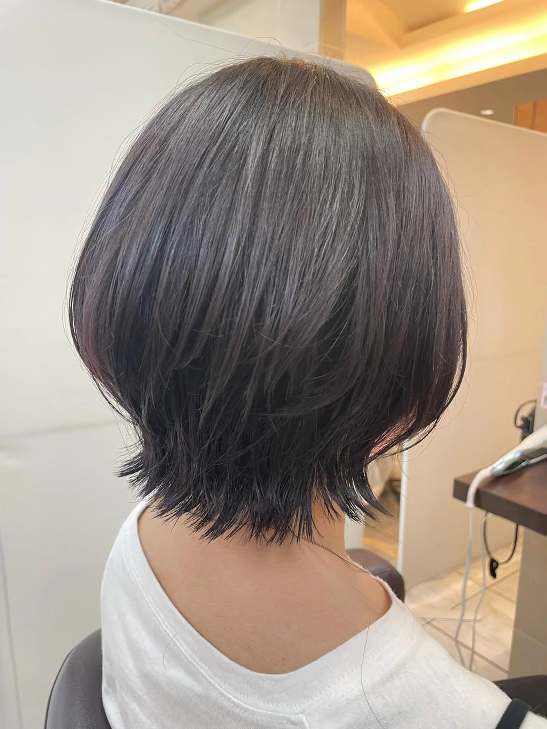 ショート ショートヘア ウルフカット カット 垢抜け透明感カラー 🌻篠崎梓🌻のヘアスタイル