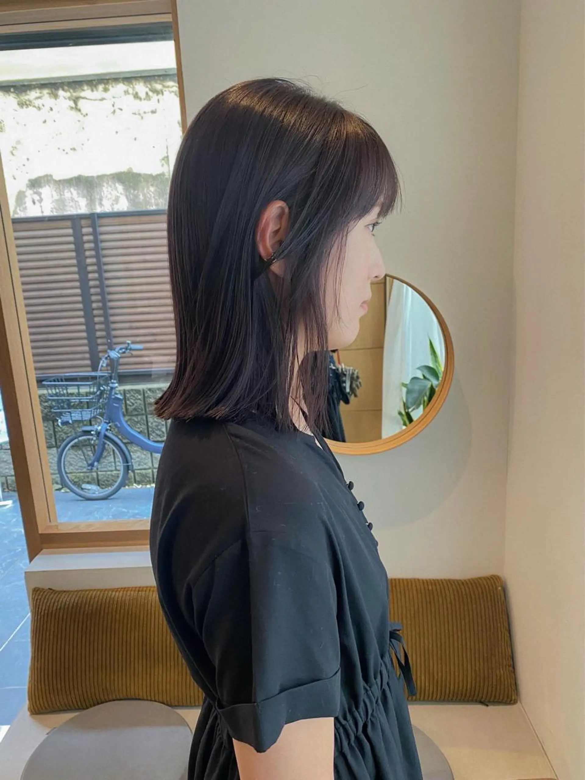 ミディアム カラー 板谷みさき /艶ボブ/藤沢美容室のヘアスタイル