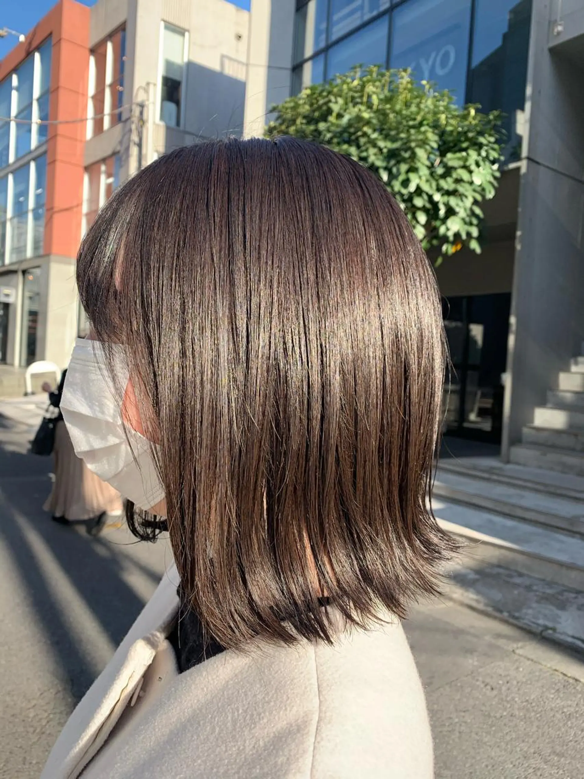 ミディアム カラー ヘアカラー トリートメント 透明感 カラー🌿KANTAのヘアスタイル