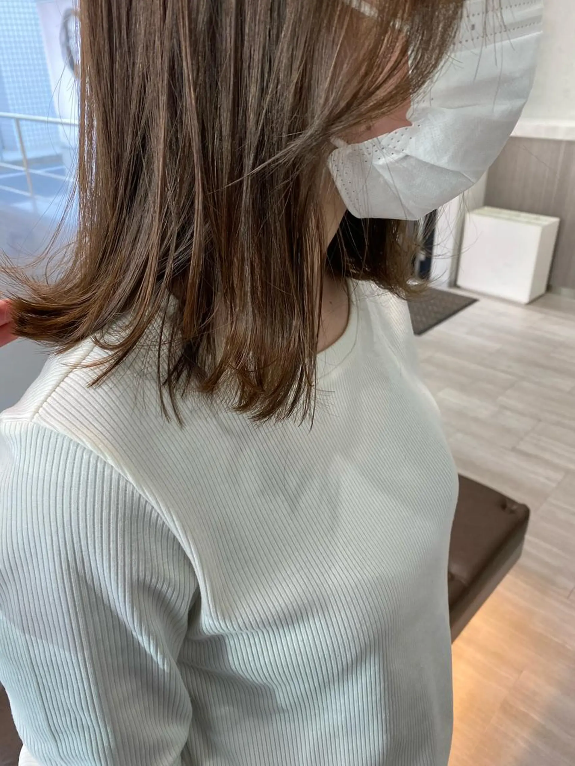 ミディアム カット トリートメント VLOW nex the salon所属・韓国風/髪質改善/ ナガヤアキラのヘアスタイル