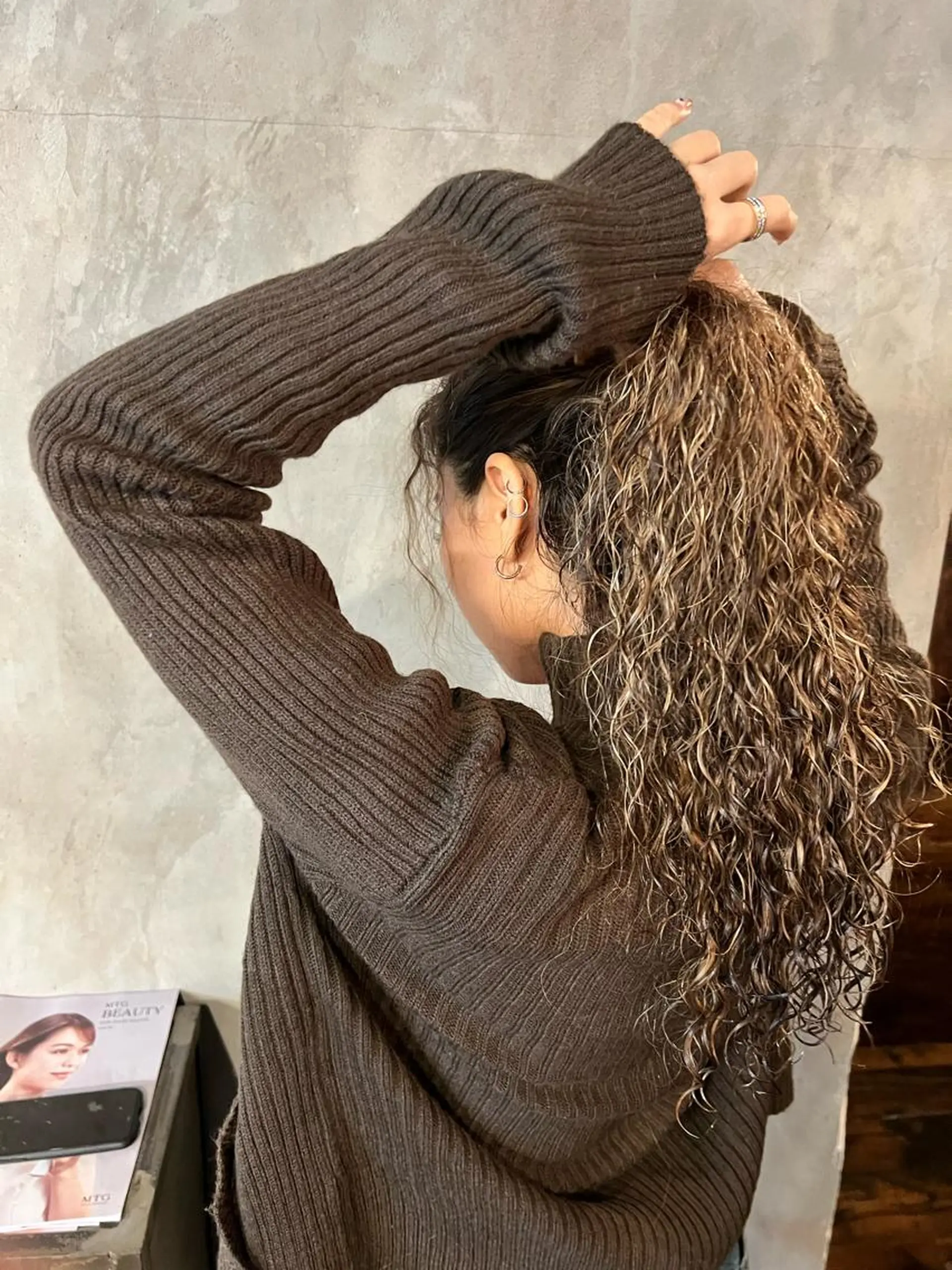 パーマ EMMA茅ヶ崎所属・レイヤーパーマ＊ NOBUのヘアスタイル