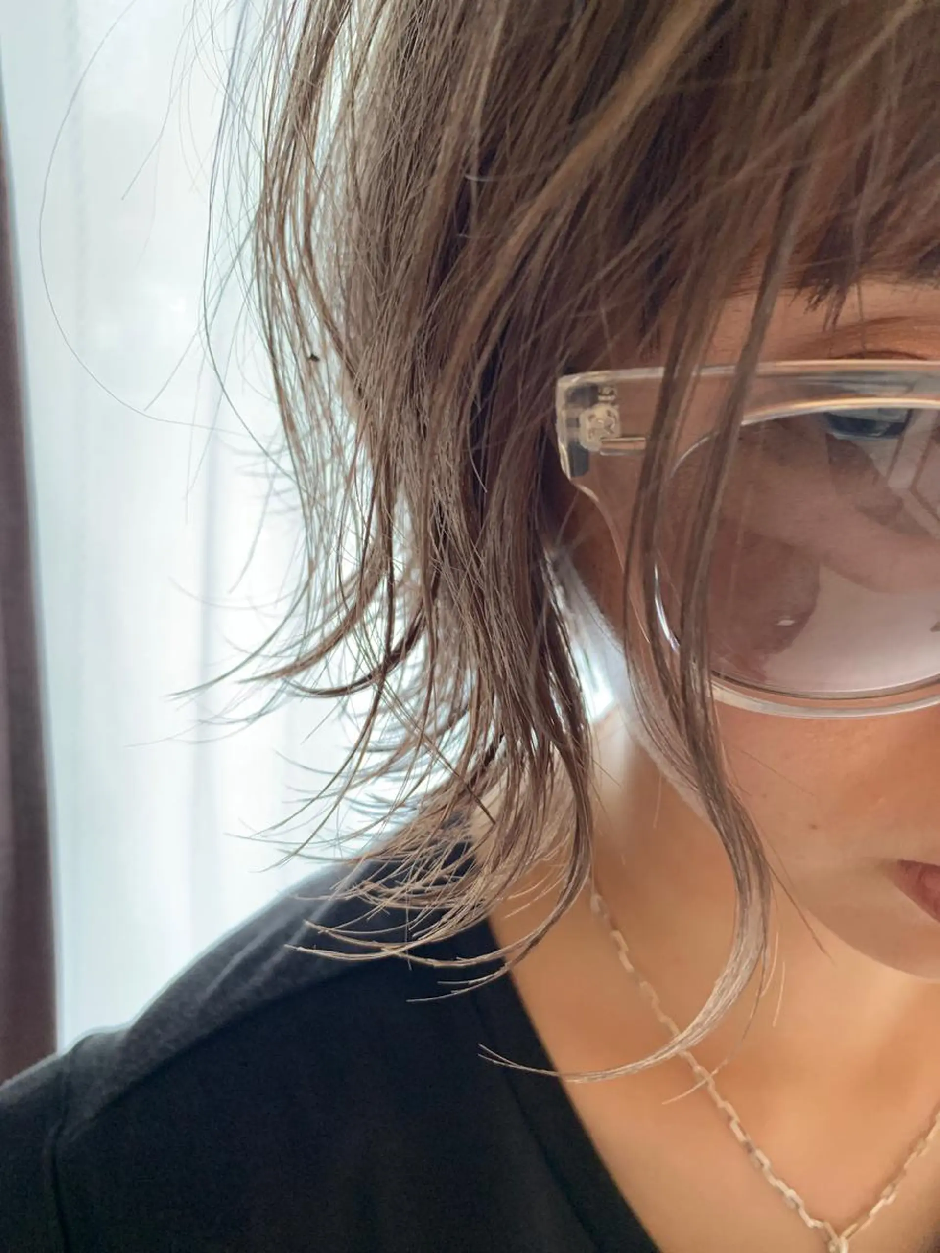 ミディアム カラー パーマ ヘアアレンジ ベージュカラー ブリーチ グレージュ ミルクティーベージュ 🇺🇸海外ヘア 🇰🇷MASANOのヘアスタイル