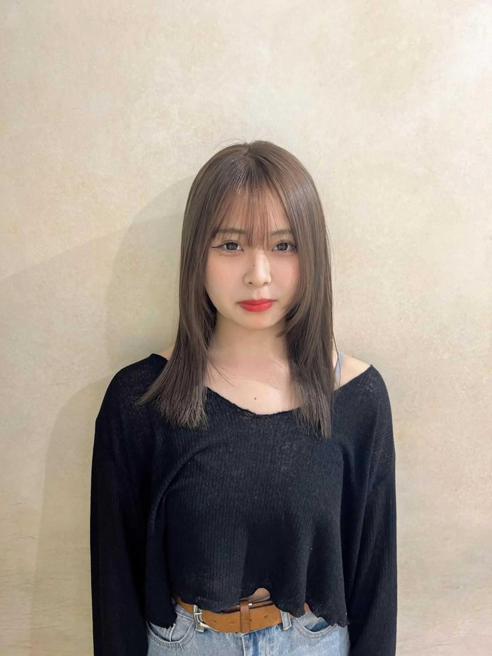 カラー ブリーチ 透明感カラー ヘアカラー ハイトーン/ピンク カラー/めい🎀のヘアスタイル