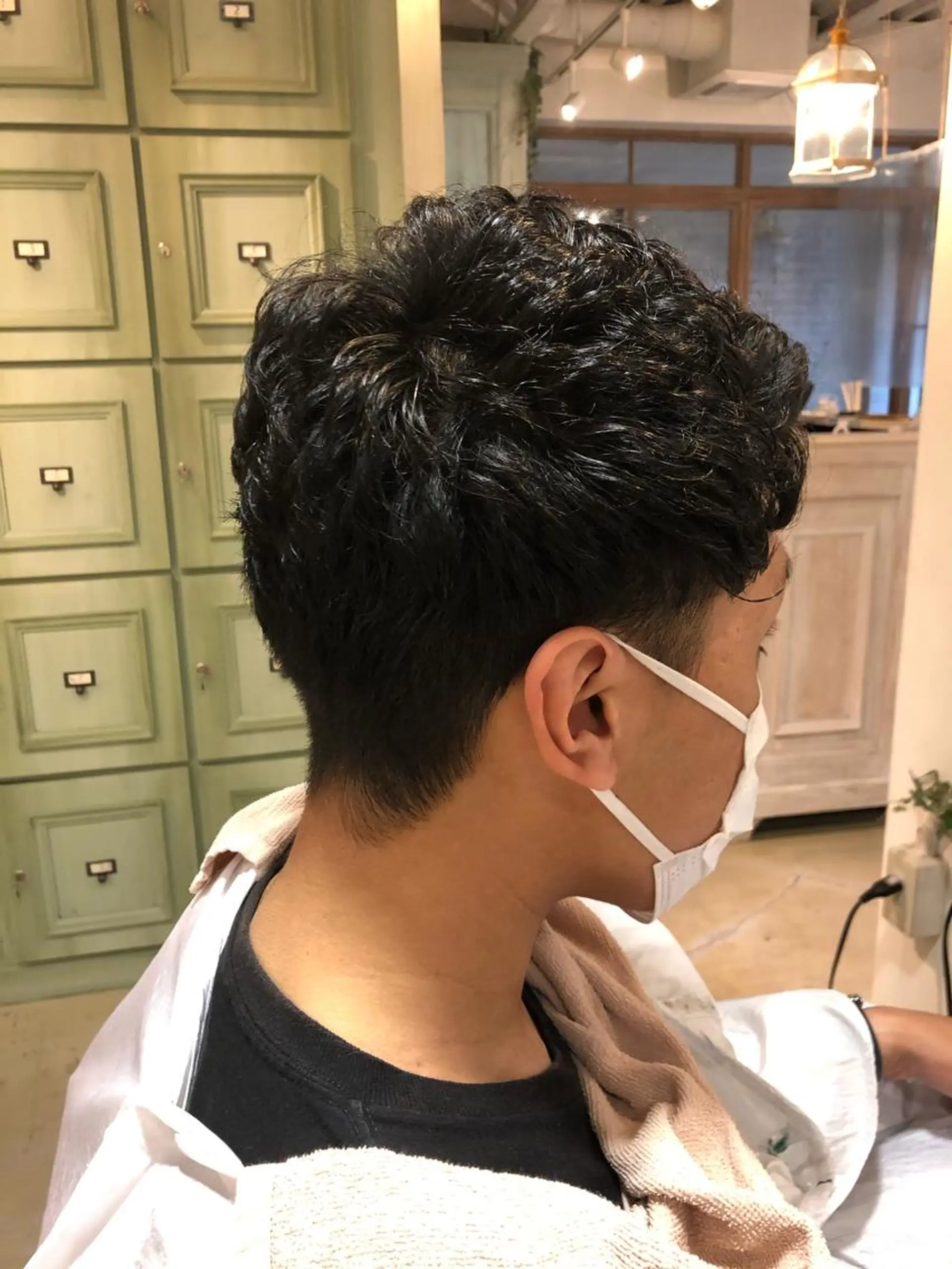 ショート パーマ メンズ メンズパーマ レイヤー/髪質改善 /YUUKI/船橋のヘアスタイル