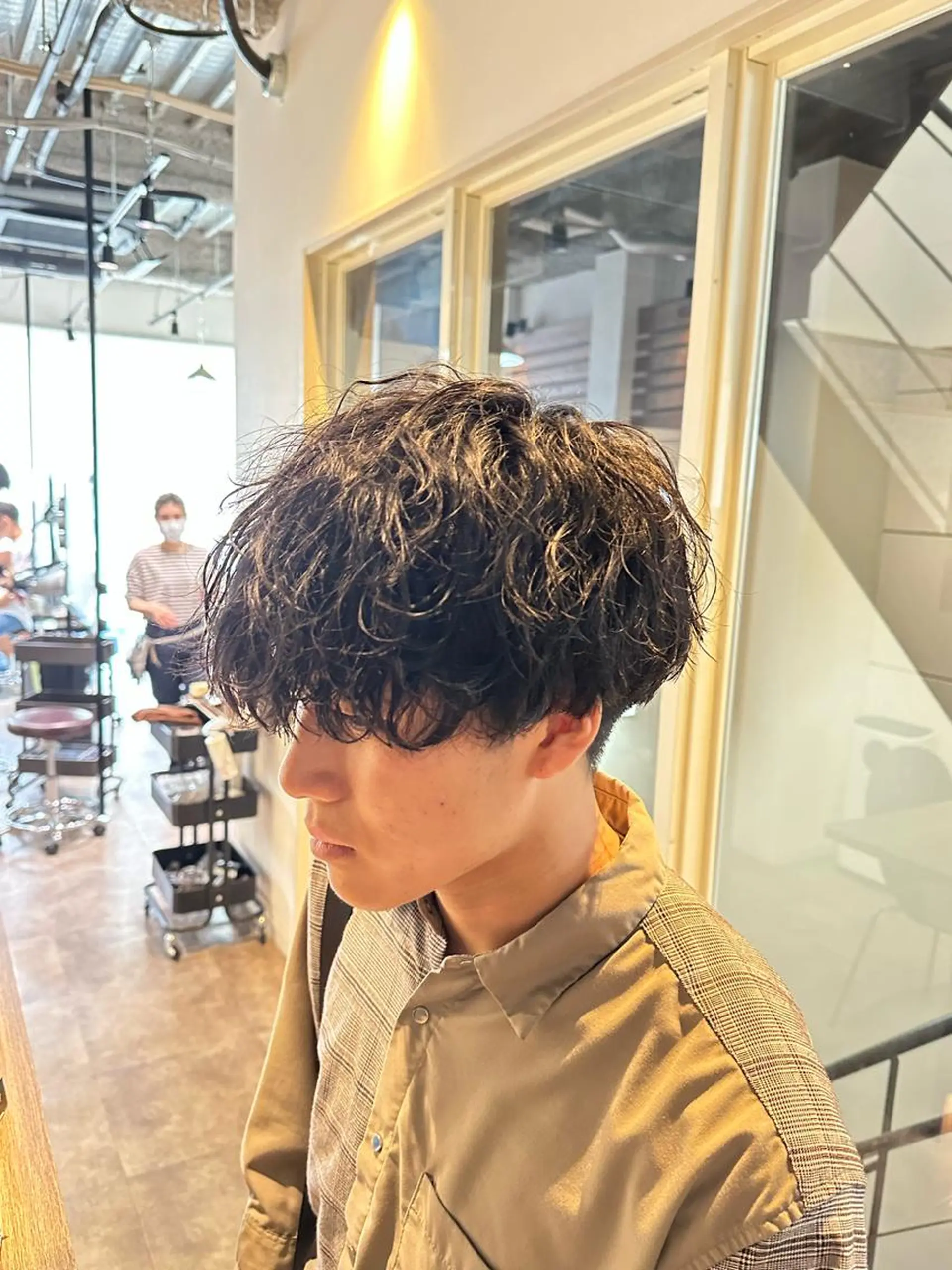 パーマ メンズ カット パーマ 三井淳平 /メンズパーマのヘアスタイル