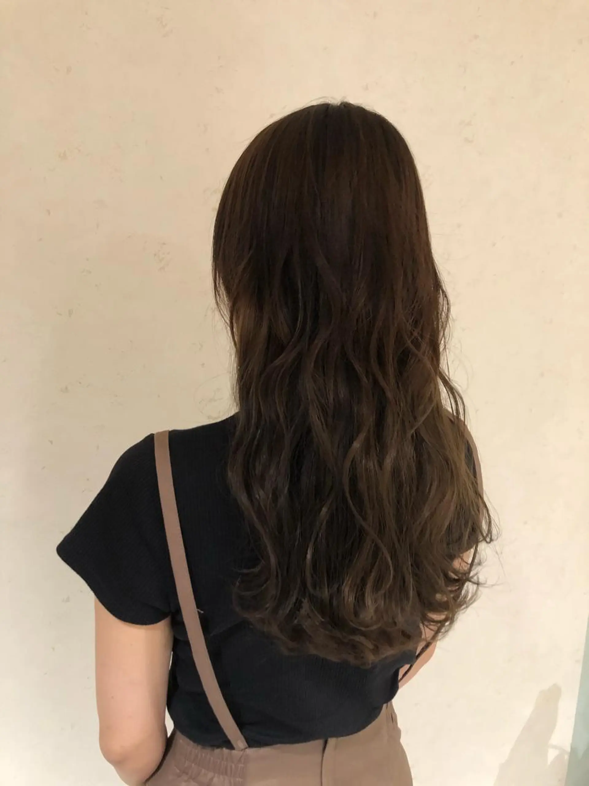 ロング カラー 小島嵩人 縮毛矯正 髪質改善のヘアスタイル