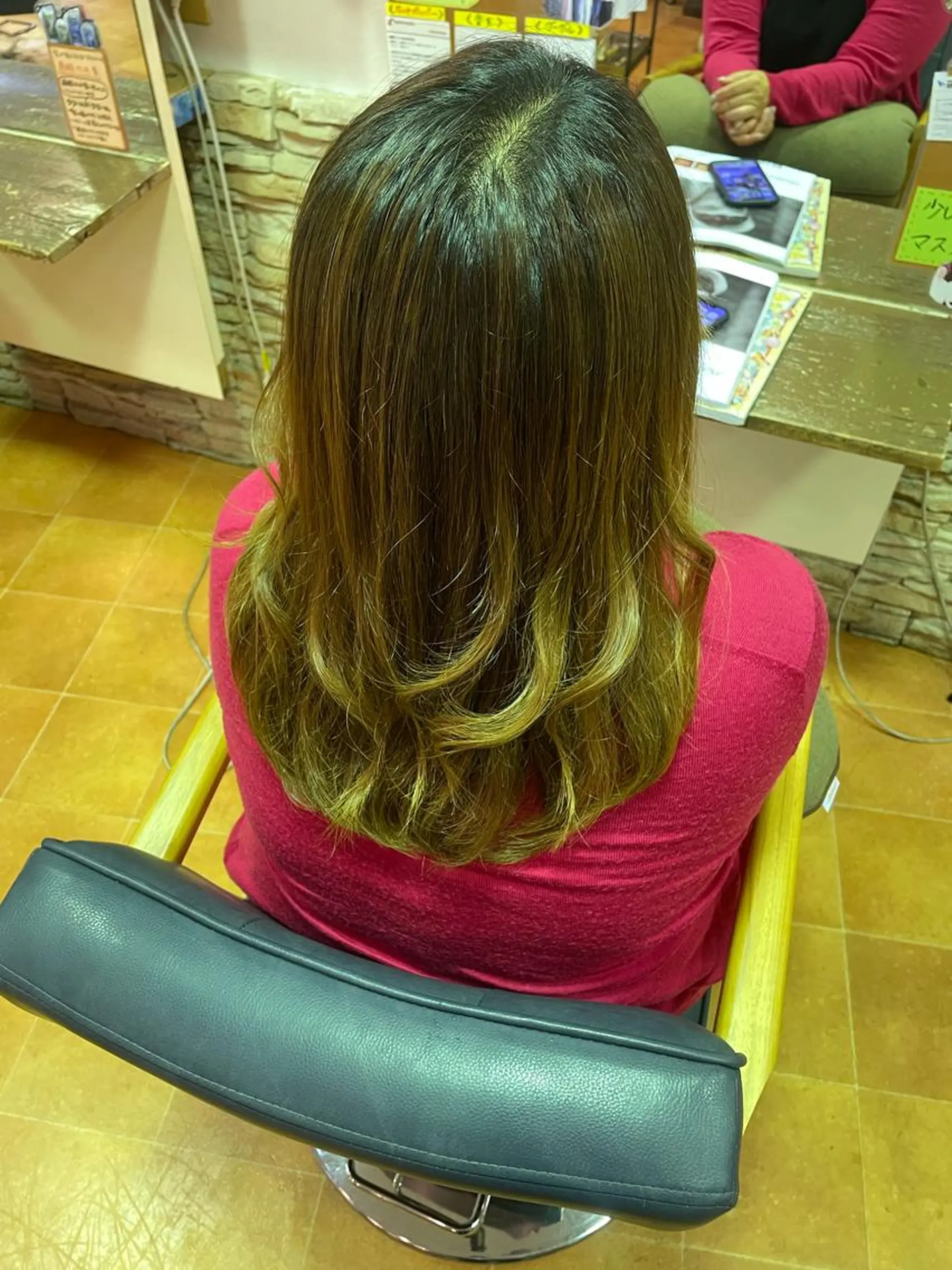 ロング パーマ 縮毛矯正 LINK所属・山口 彩海のヘアスタイル