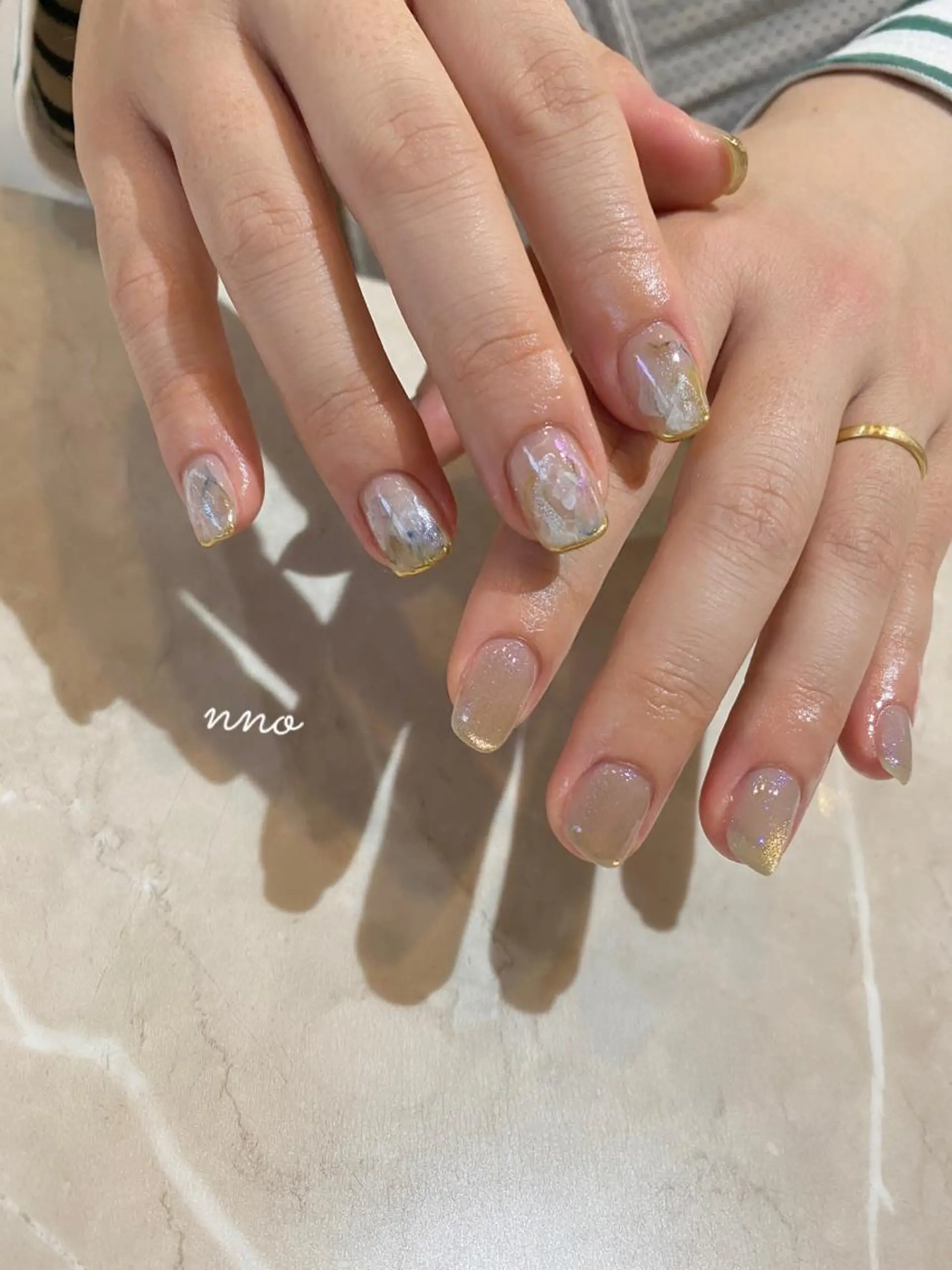 ネイル ハンドネイル フットネイル nno  nail   エヌノネイル所属・nno nailのネイルデザイン