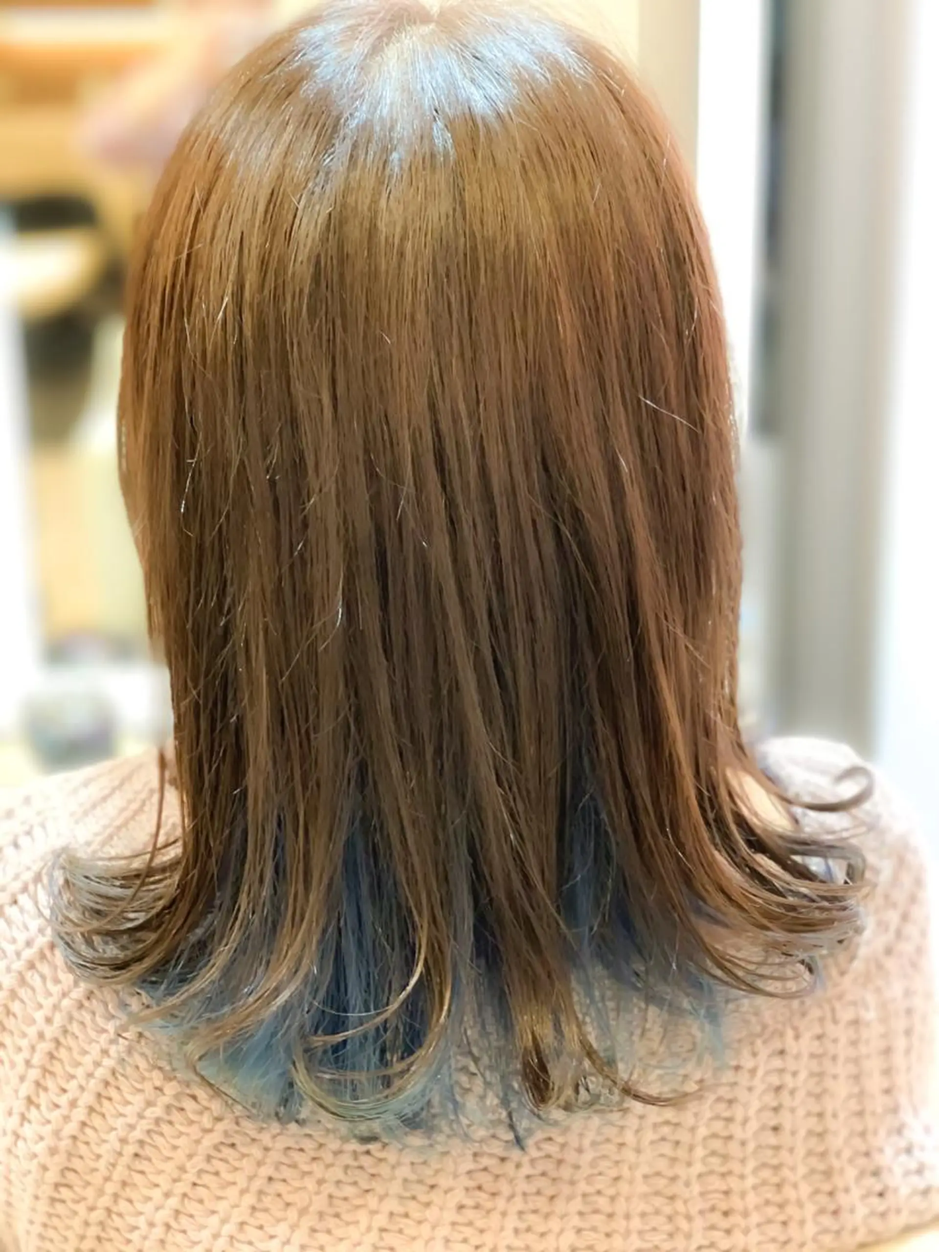 ミディアム カラー ブリーチ M.TANIGUCHI  Branche所属・大間 礼真のヘアスタイル