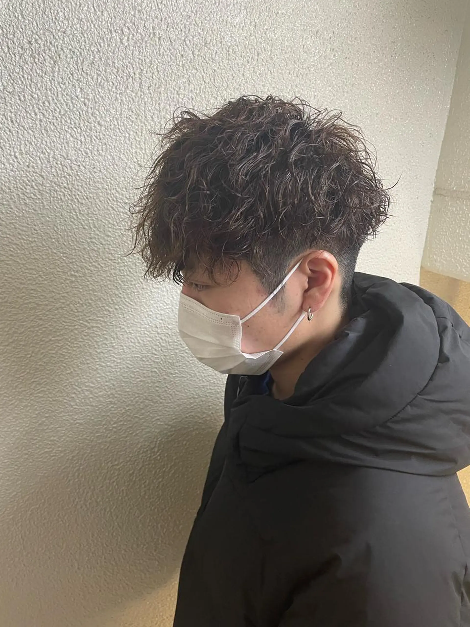 ショート パーマ メンズ 辻堂メンズ特化 YU-YAのヘアスタイル