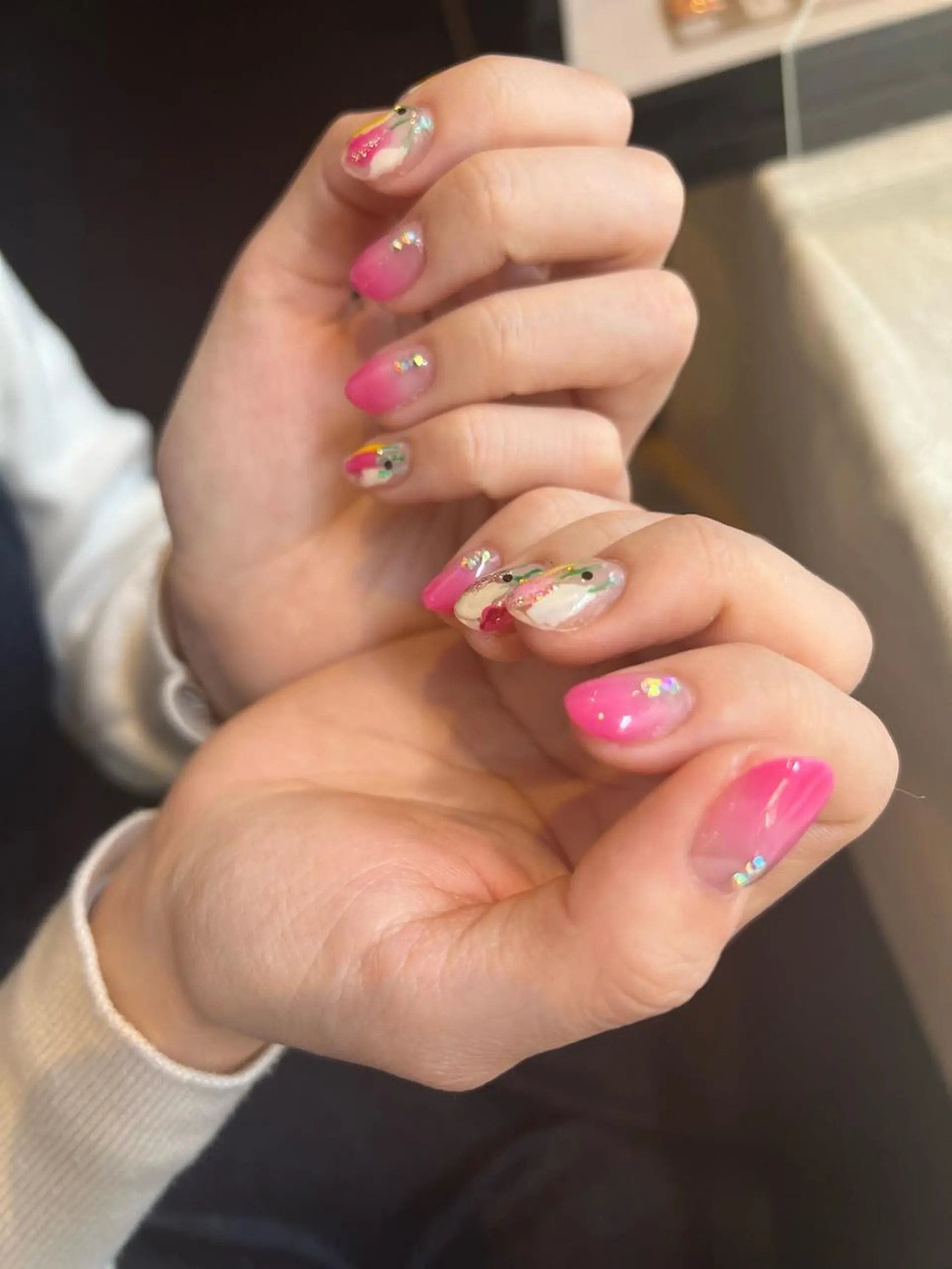 ネイル グラデーション omamori kyokoのネイルデザイン