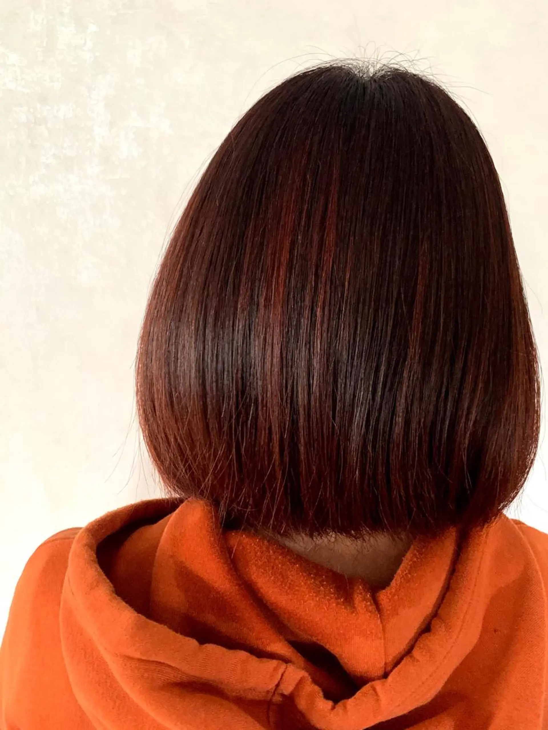 ミディアム カラー ブリーチ ブラウンカラー カッパーブラウン ブリーチなしカラー カット ヘアカラー トリートメント #ケアブリーチ# MASAのヘアスタイル