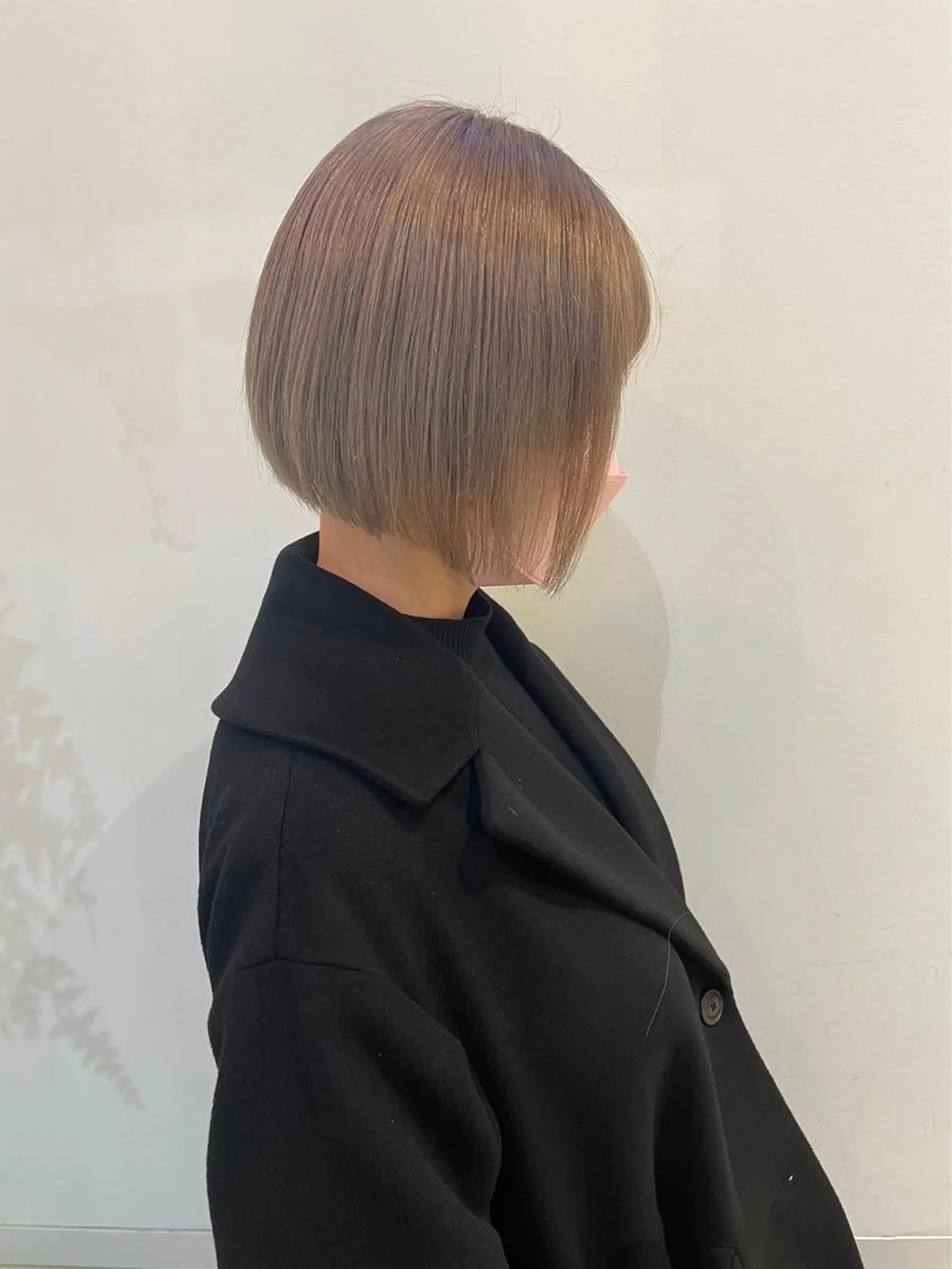 ショート カラー 透けるbrown カラー🎗♡yukaのヘアスタイル