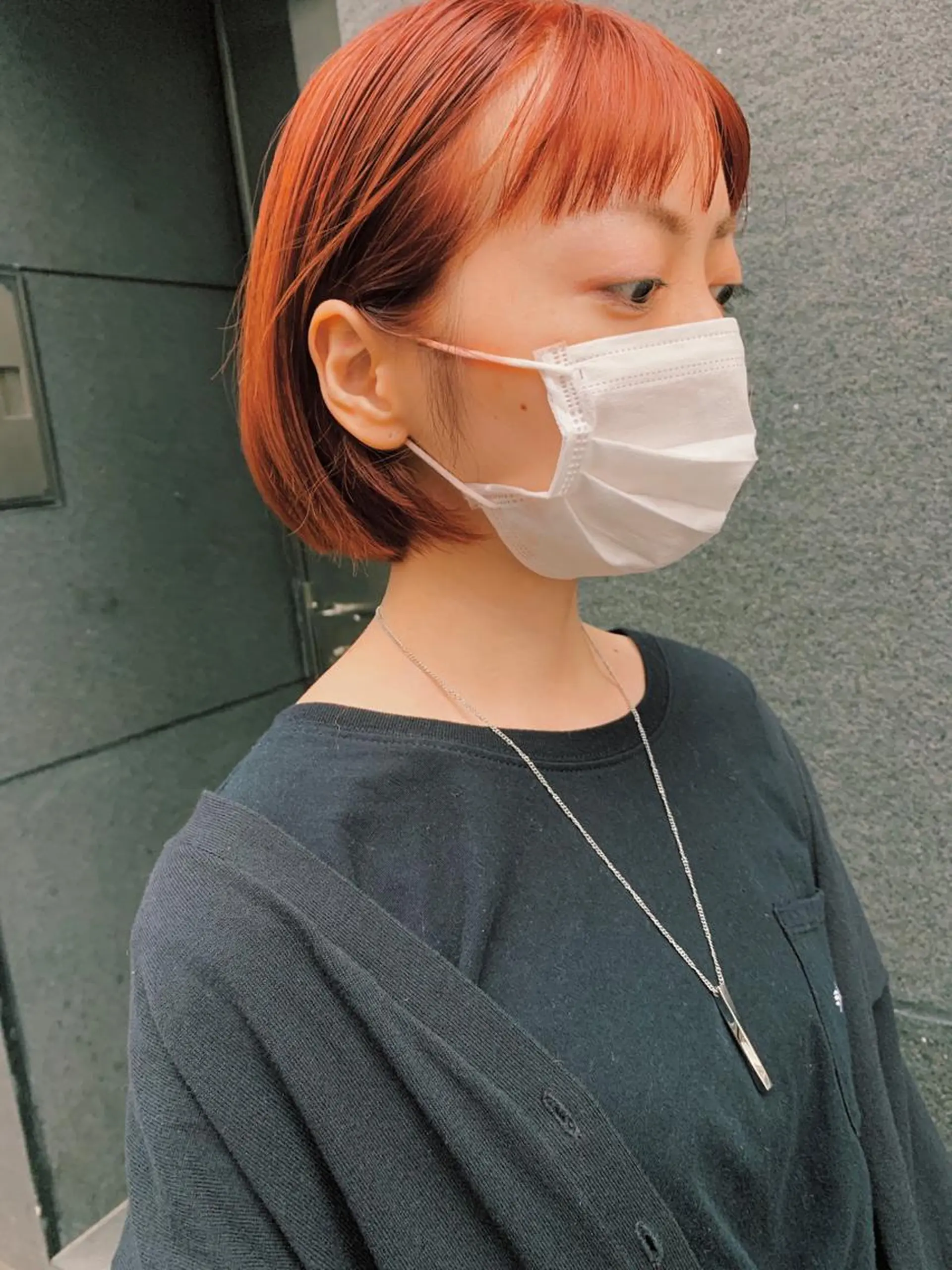 ショート カラー ブリーチ 髪質改善 tension 【テンション】のヘアスタイル