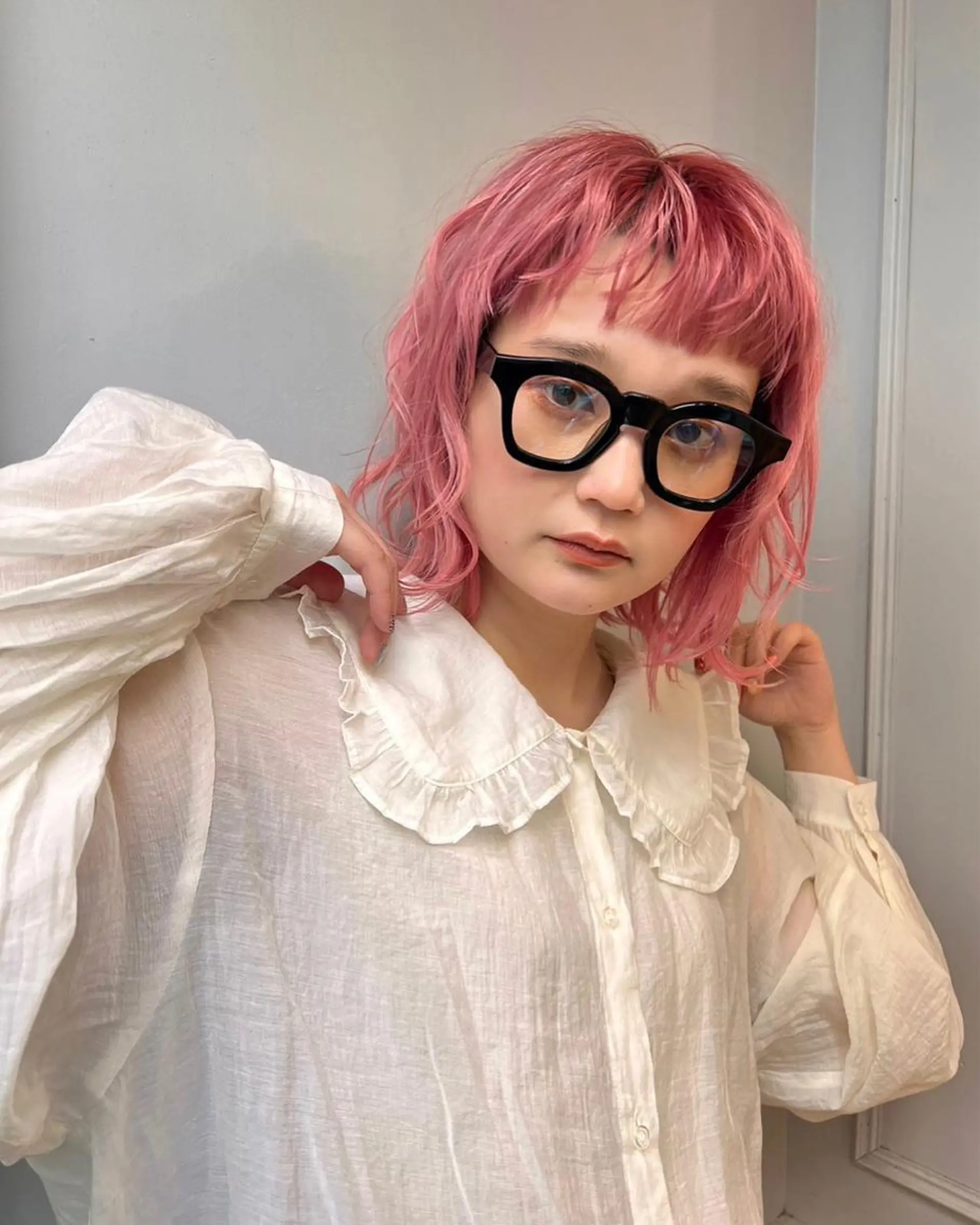 カラー moeka 表参道のヘアスタイル