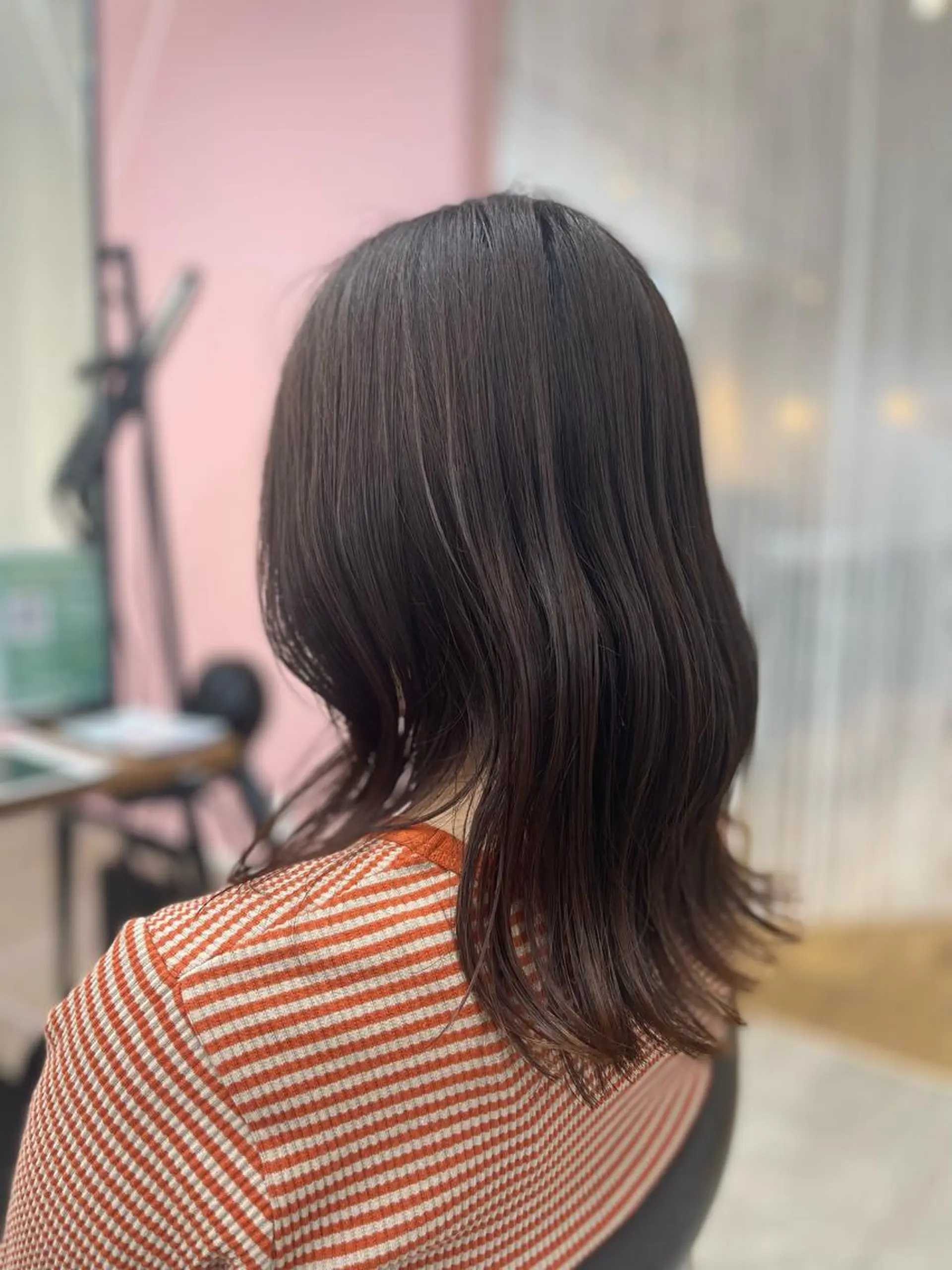 セミロング Hirose Ryoのヘアスタイル