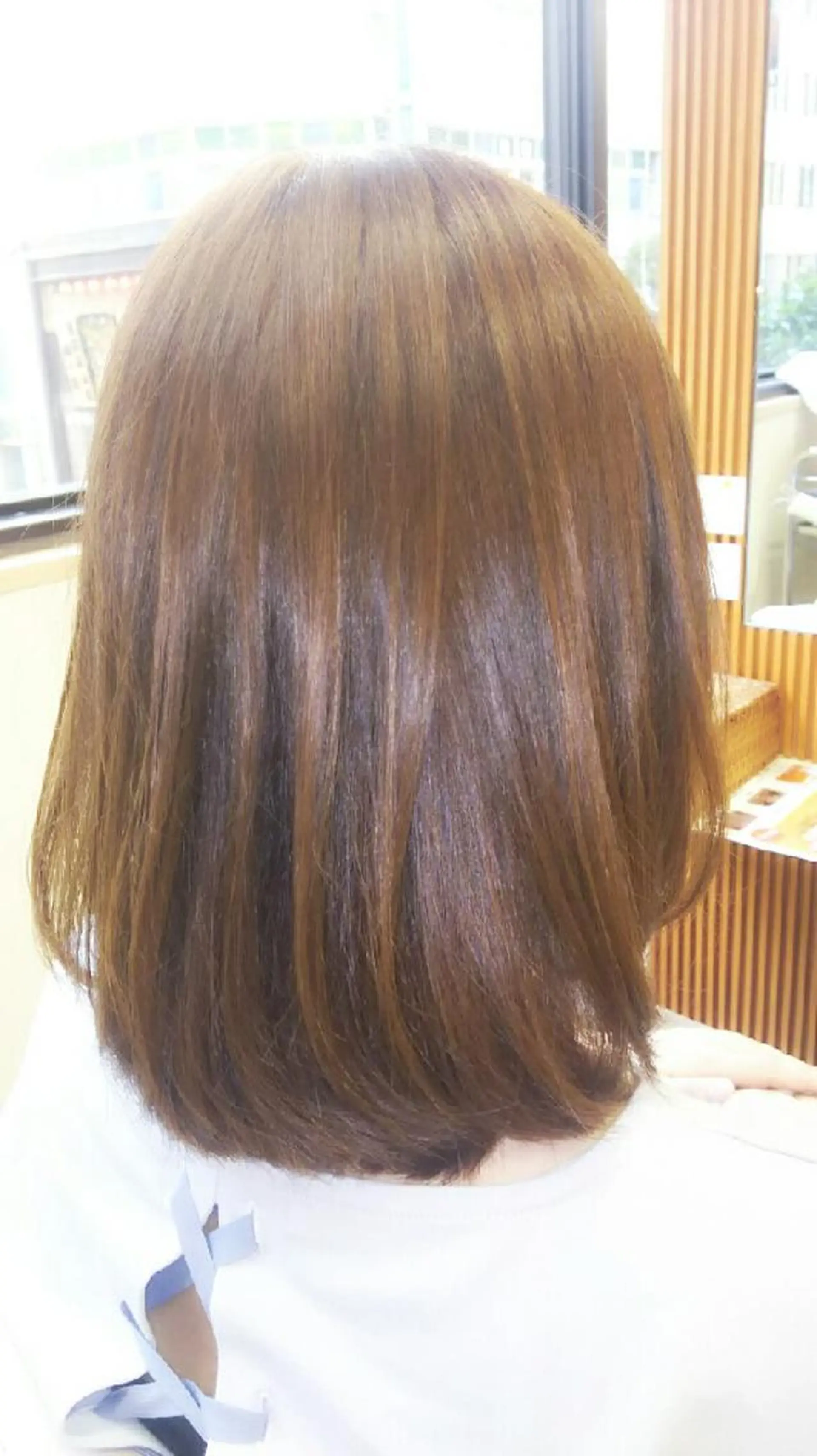 ミディアム カラー アッシュ ミント 脇田 雄大のヘアスタイル