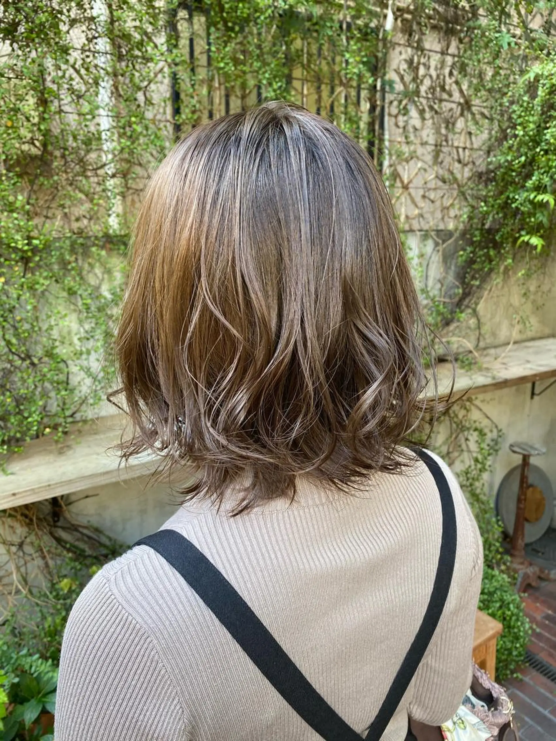 ミディアム カラー パーマ カット ヘアカラー 小顔ショート✁ ⁂Yukari⁂のヘアスタイル