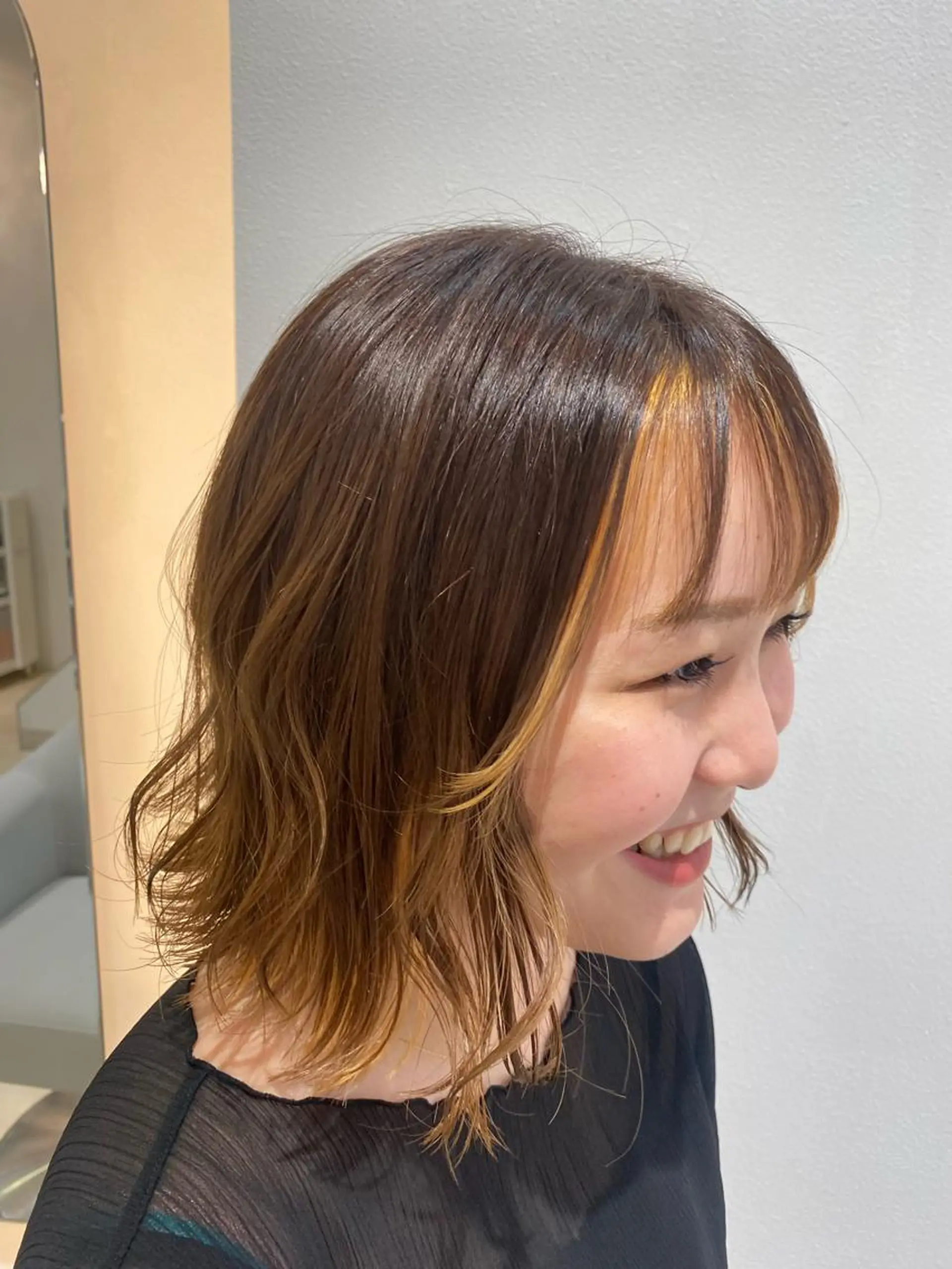 ミディアム カラー ヘアカラー 河原町/艶髪/西田 晴香のその他イメージ