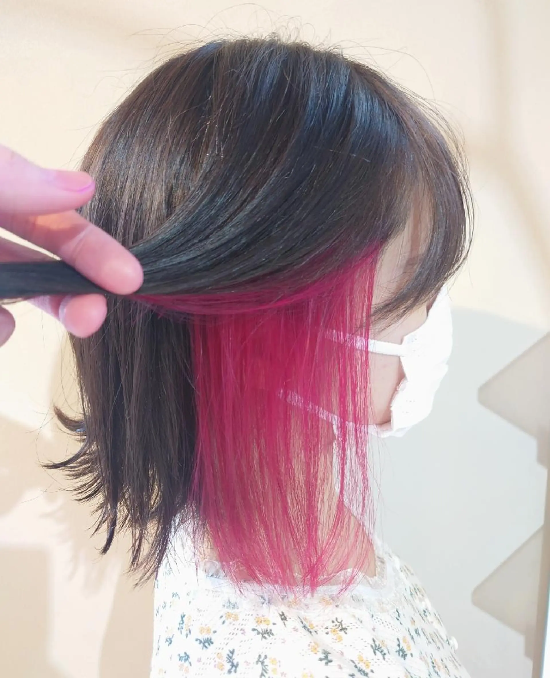 ミディアム カラー iss所属・メンズ/パーマ特化 /波巻き/林洋平のヘアスタイル