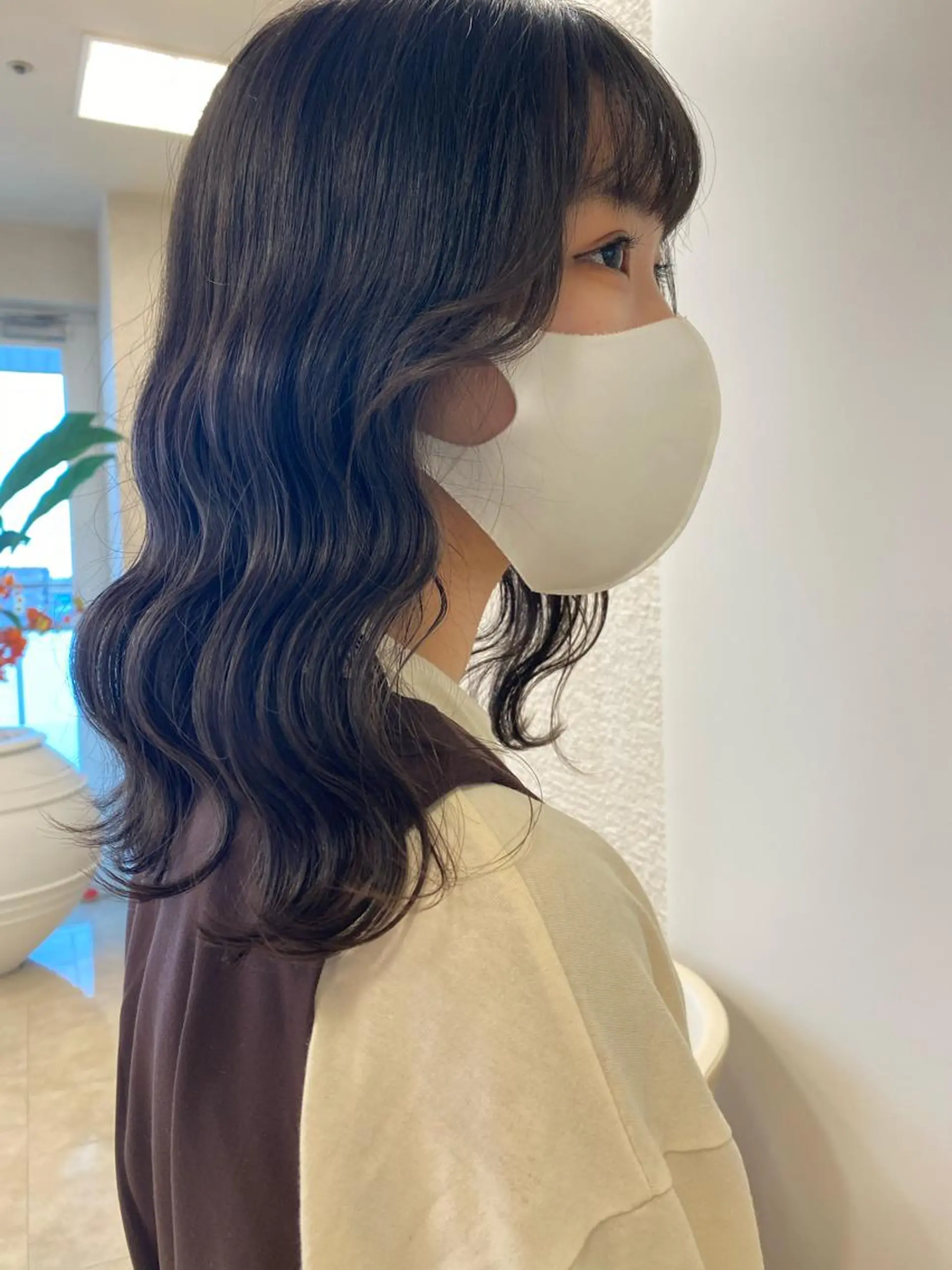 セミロング カラー レイヤー/ウルフ🤎 mayo.のヘアスタイル