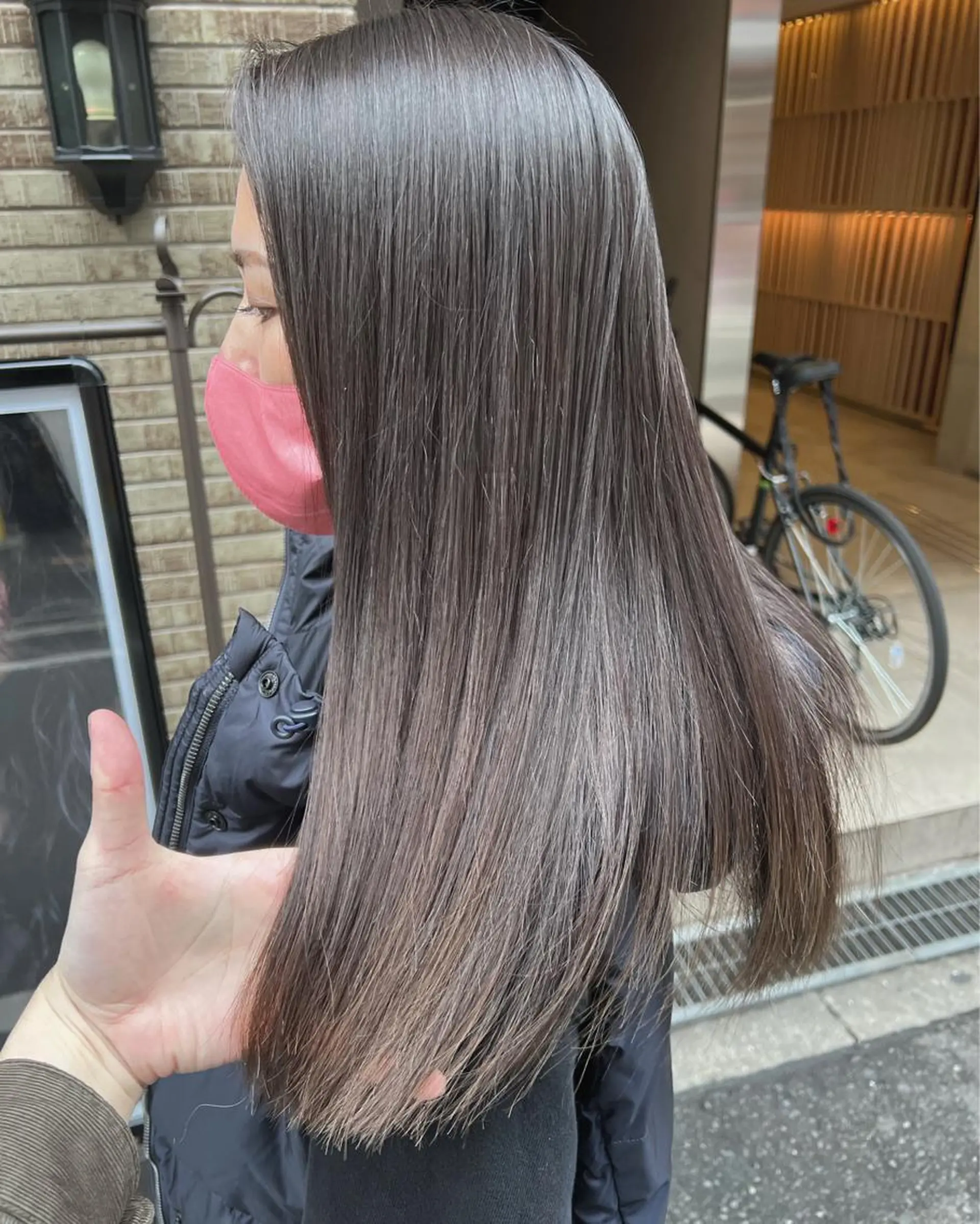 セミロング AHNKISM所属・増田 晃士のヘアスタイル