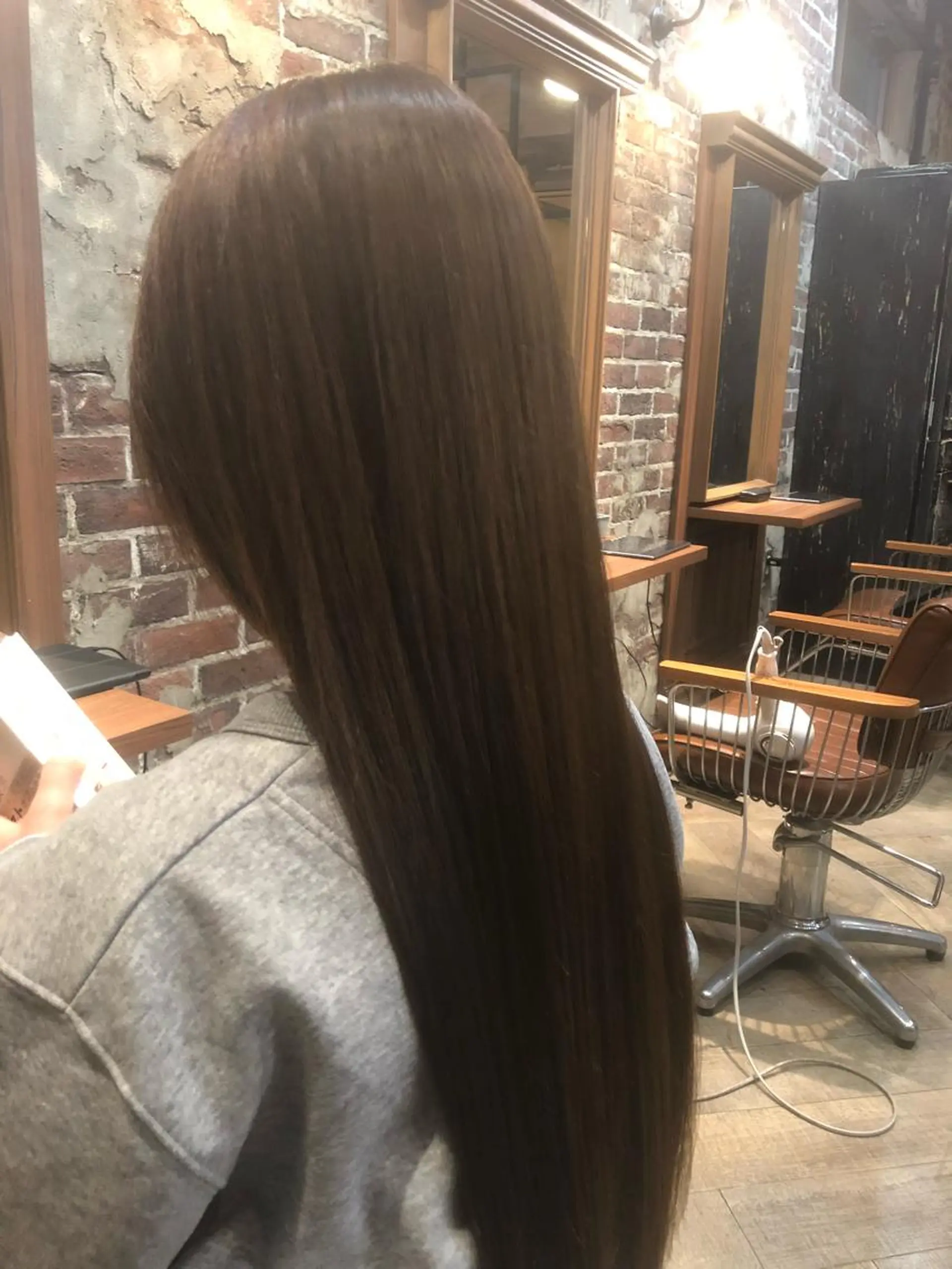 ロング カラー 藤木 雅俊のヘアスタイル