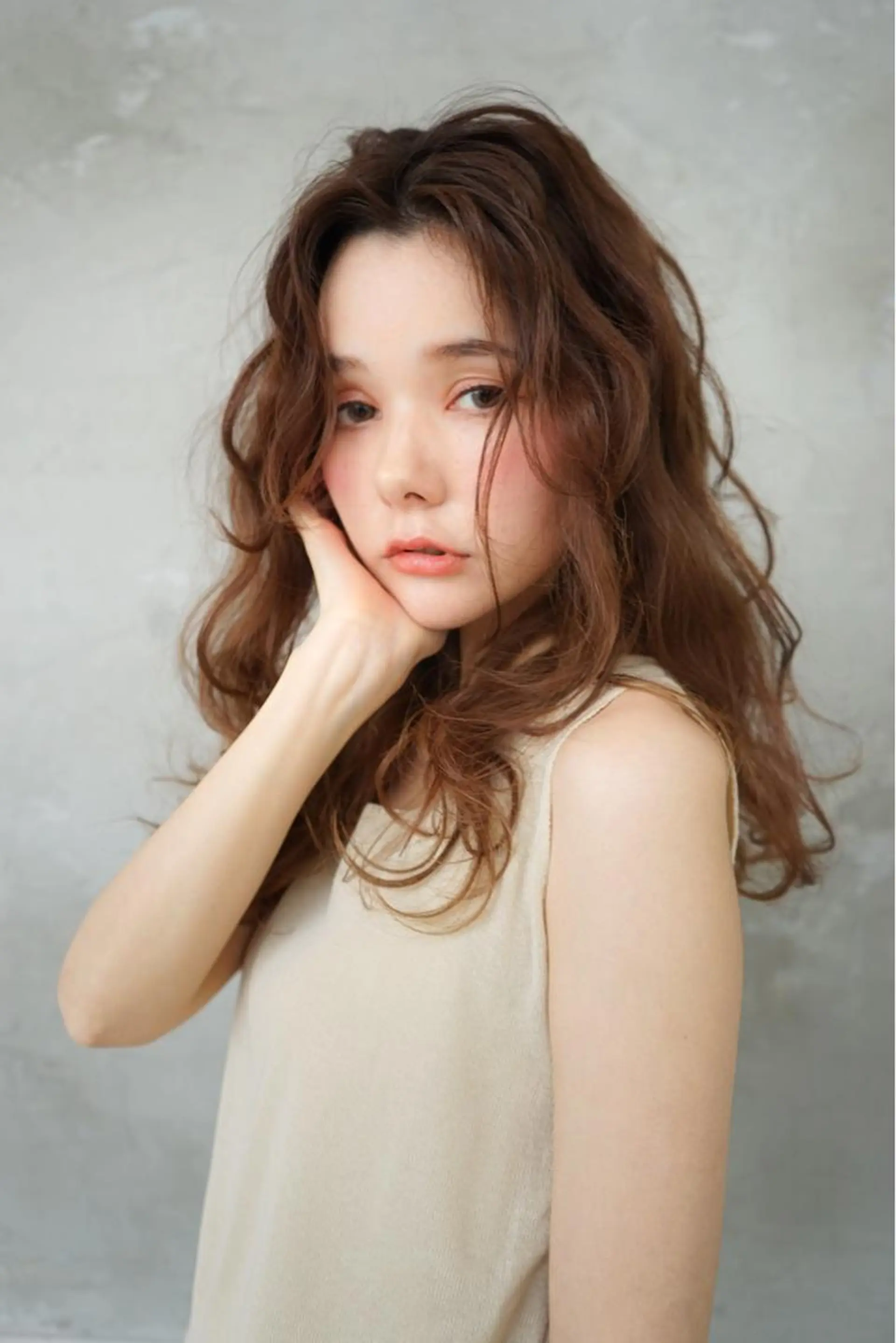 ロング カラー パーマ ヘアアレンジ メンズ キッズ ネイル マツエク・マツパ 似合わせレイヤー 🌿JUNのヘアスタイル