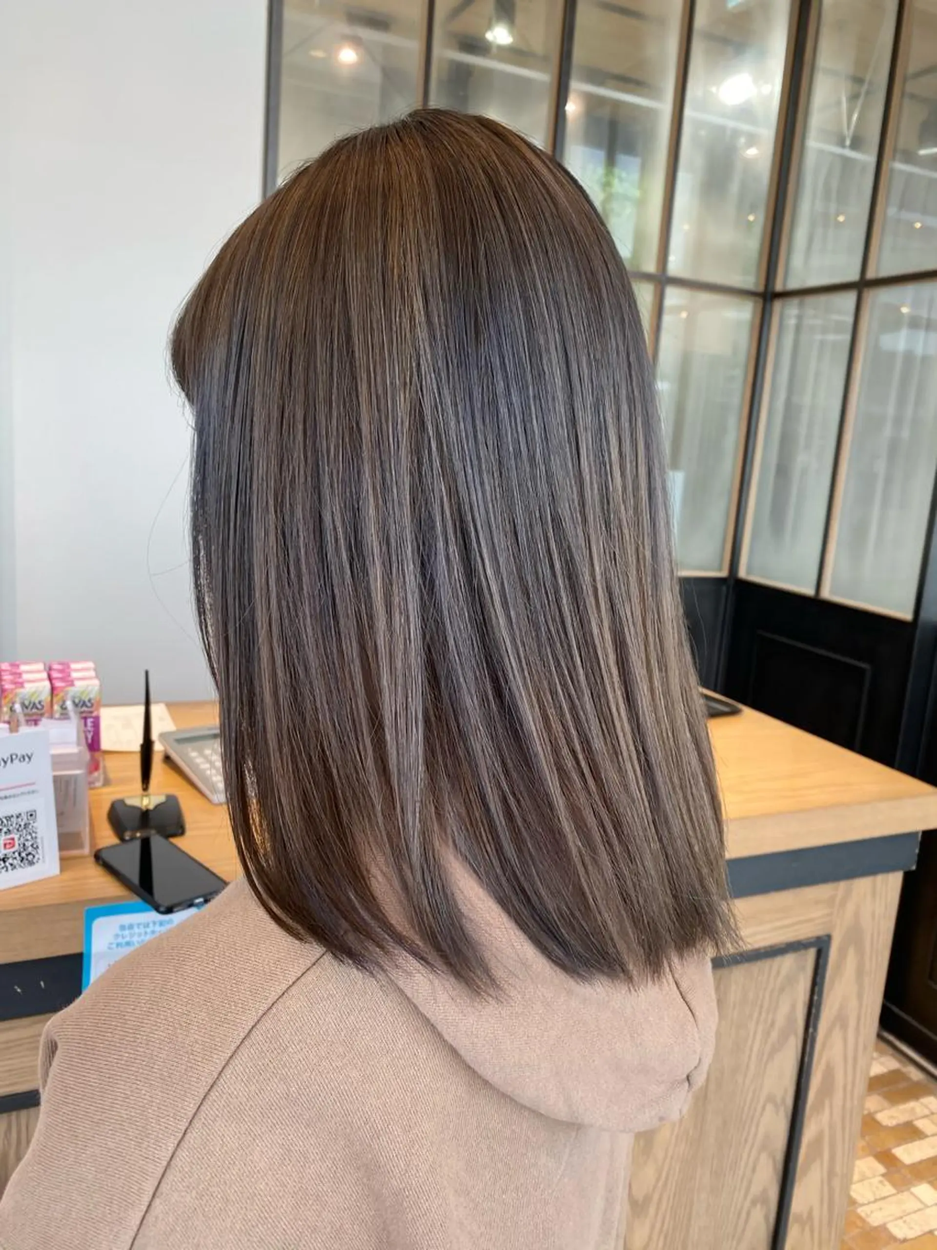 カラー ダブルカラー GOBUN NO ROKU【ゴブンノロク】所属・住田悠紗/ カットモデル募集中のヘアスタイル