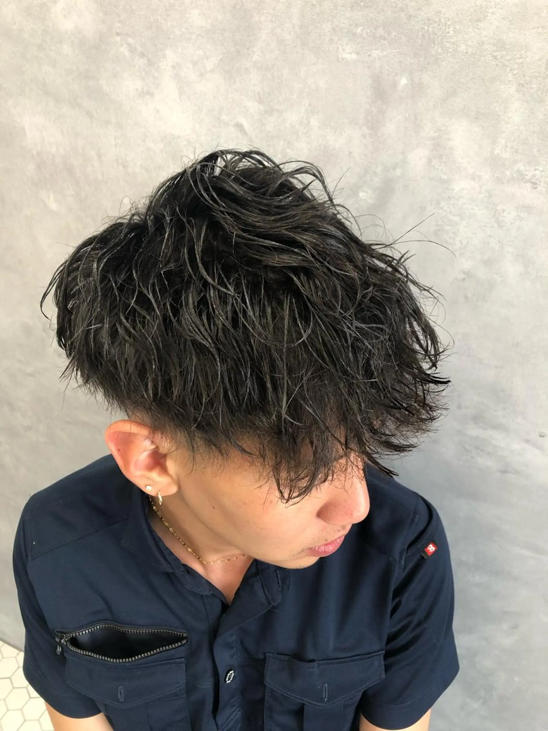 パーマ メンズ 大塚 大飛のヘアスタイル