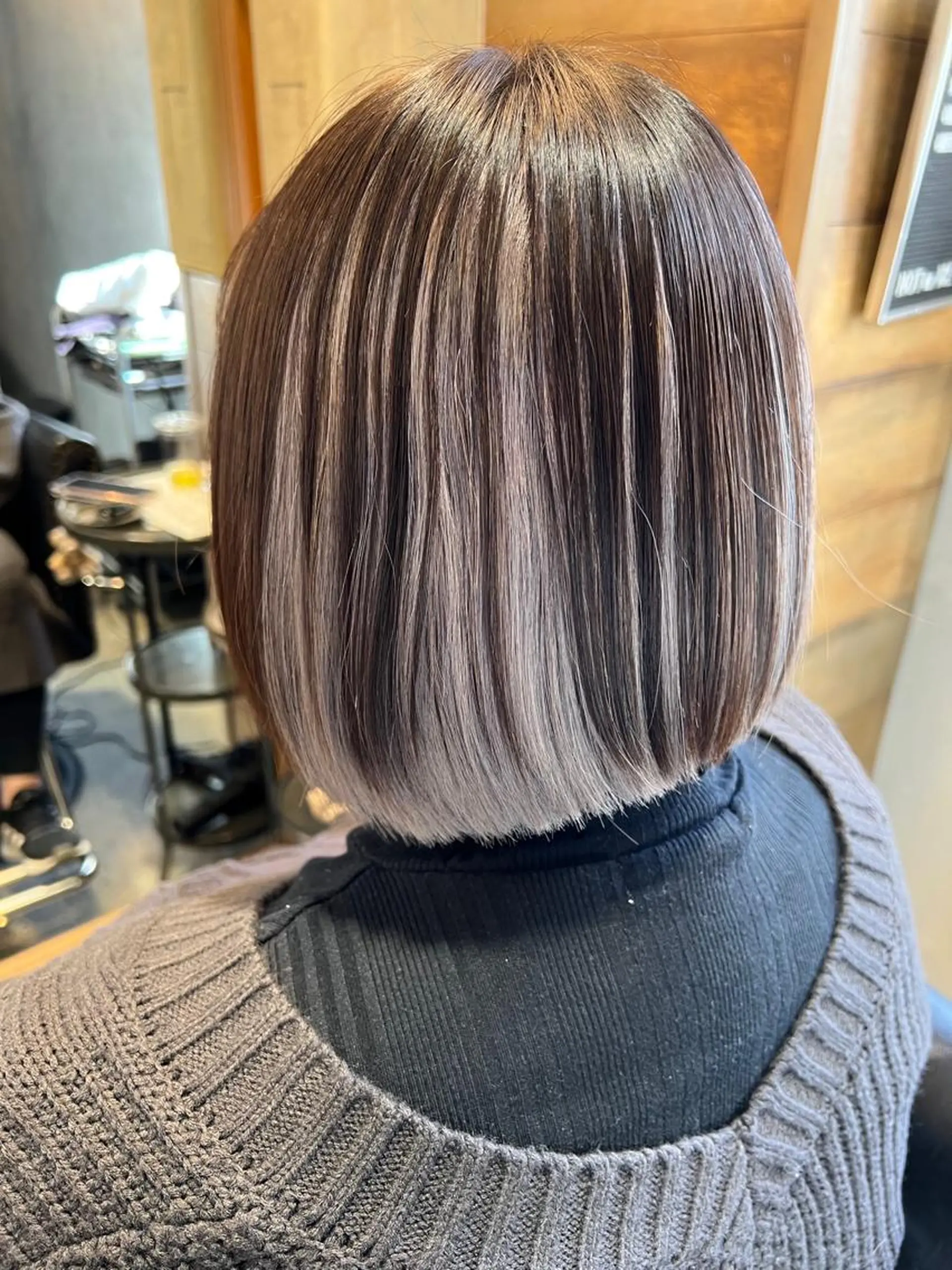 ショート カラー 垢抜けハイトーン×ブ ロウリストAZUKIのヘアスタイル