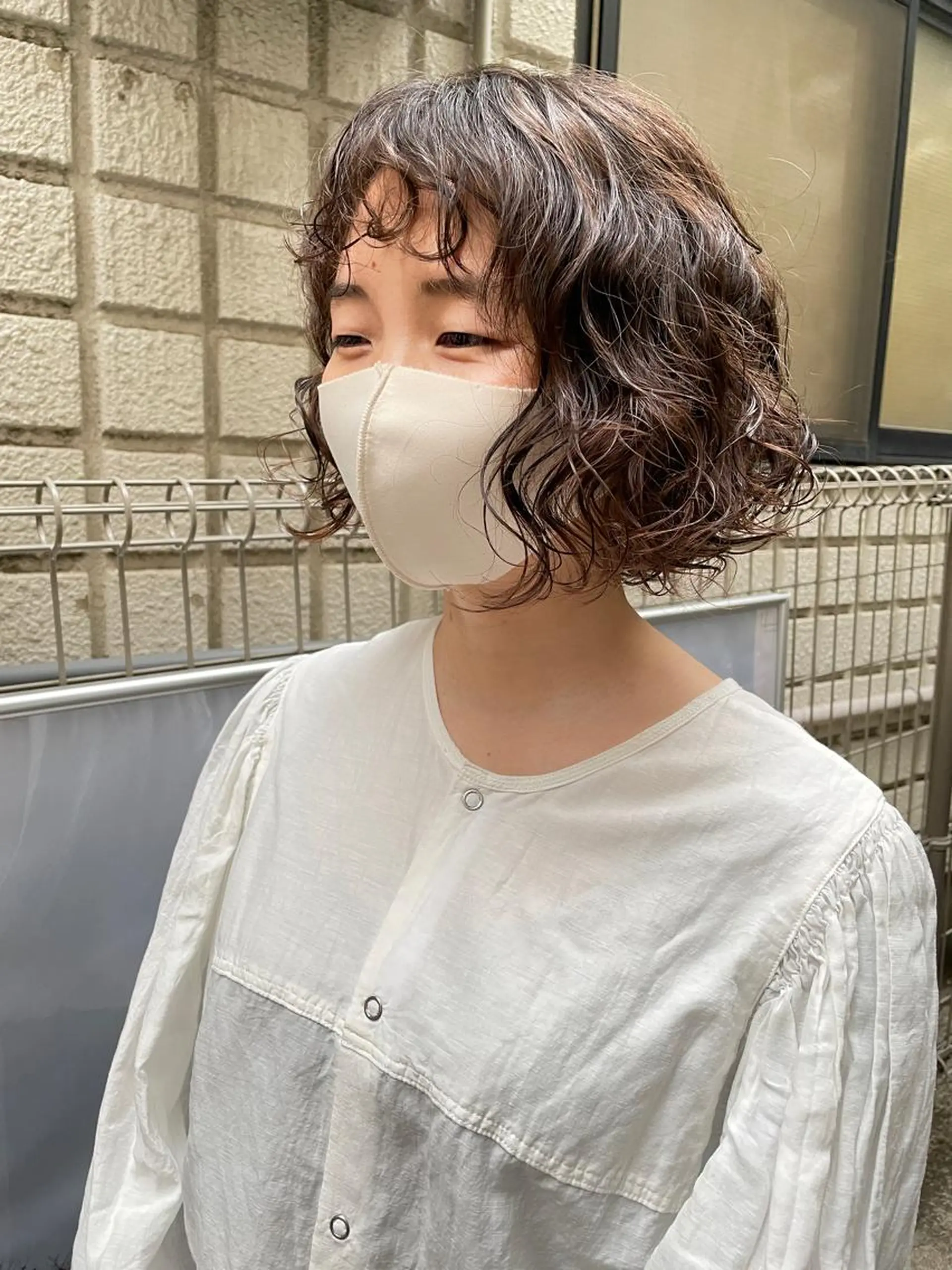ショート パーマ 高橋 愛美のヘアスタイル