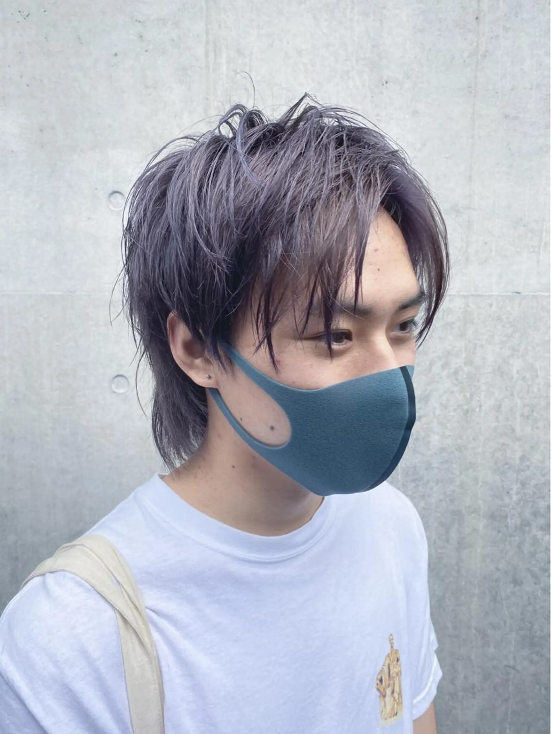 ショート カラー シルバー ヘアカラー 川越 輝梨奈のヘアスタイル