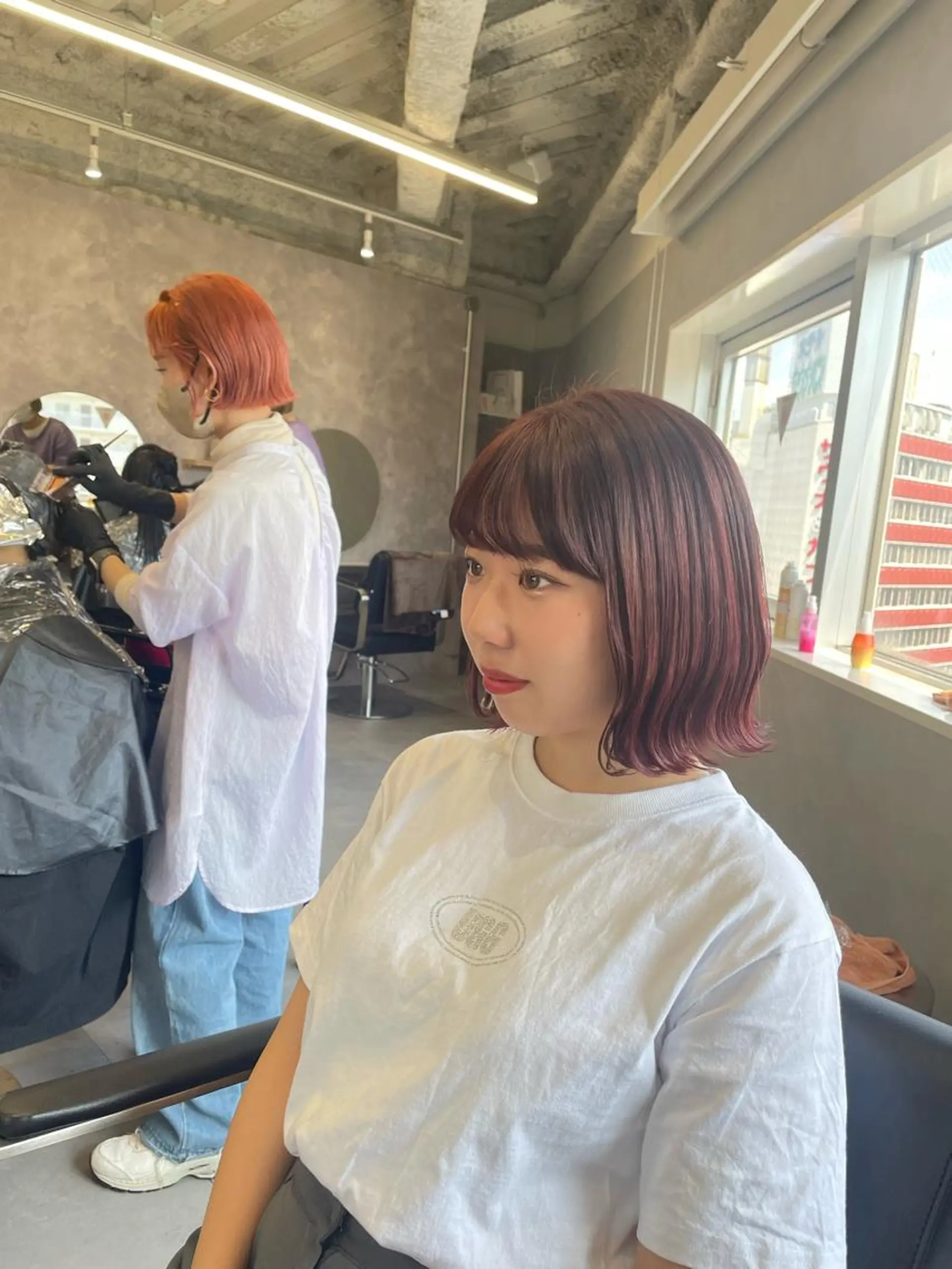 ミディアム yui/ layer cutのヘアスタイル