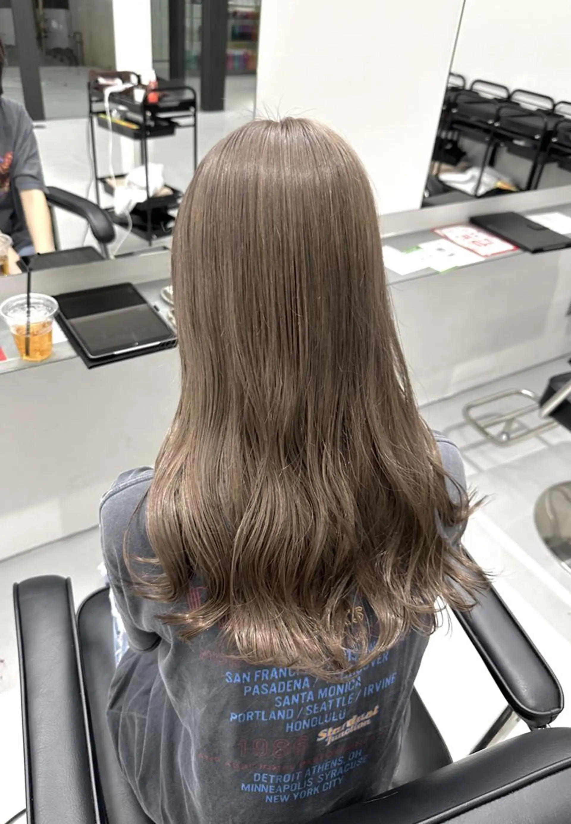 ミディアム 急募/ブリーチモデル /🦋/まゆのヘアスタイル